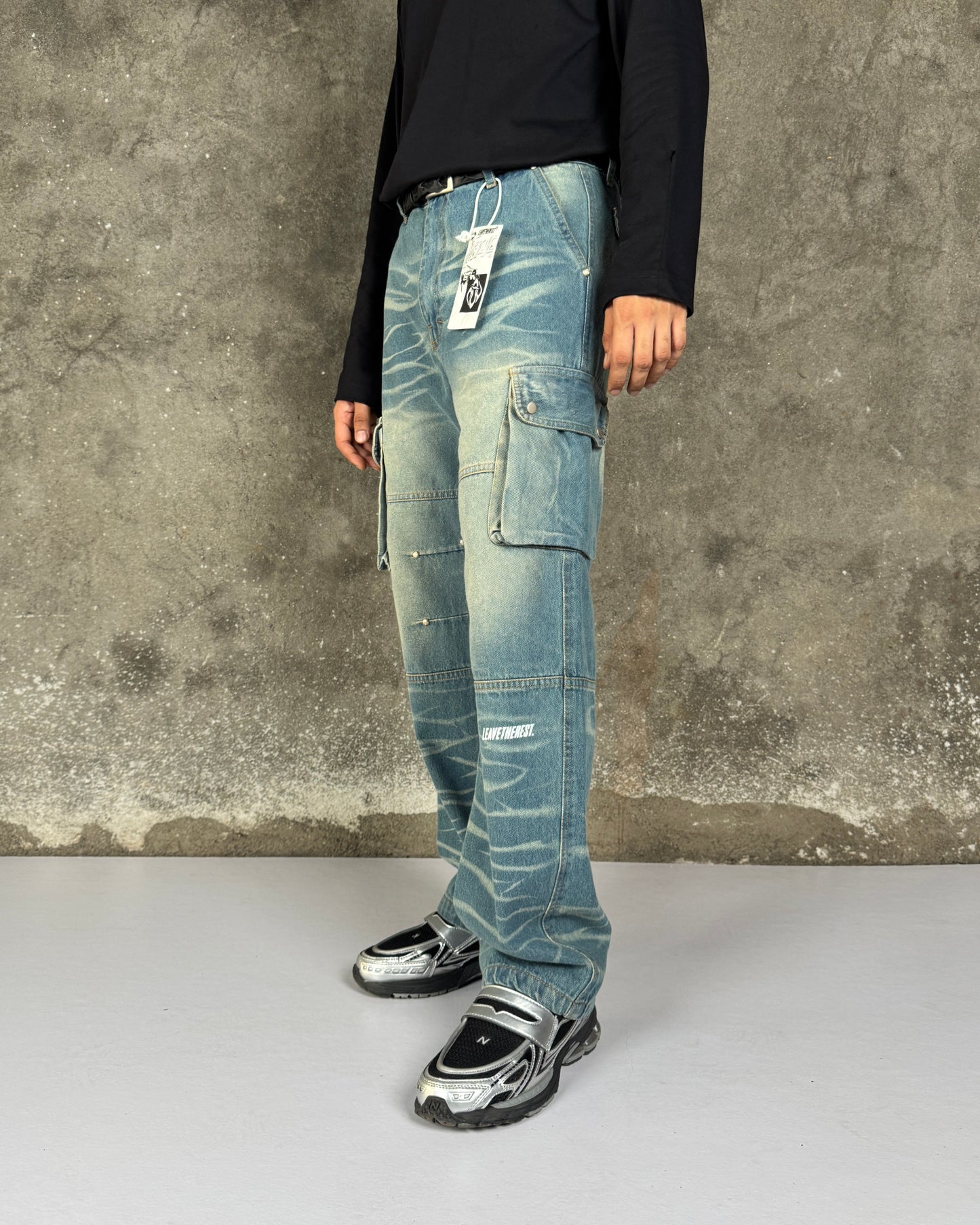 Crackle Cargo-Indigo Tint - RTW