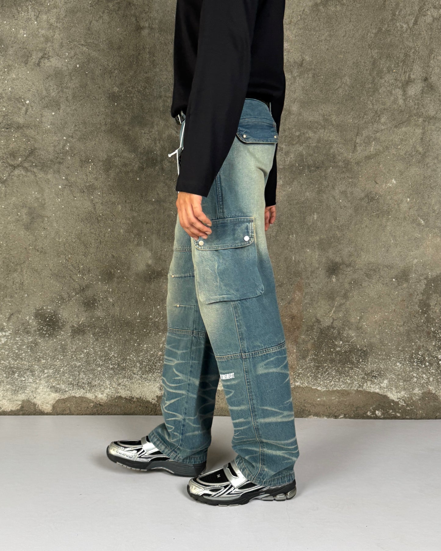 Crackle Cargo-Indigo Tint - RTW