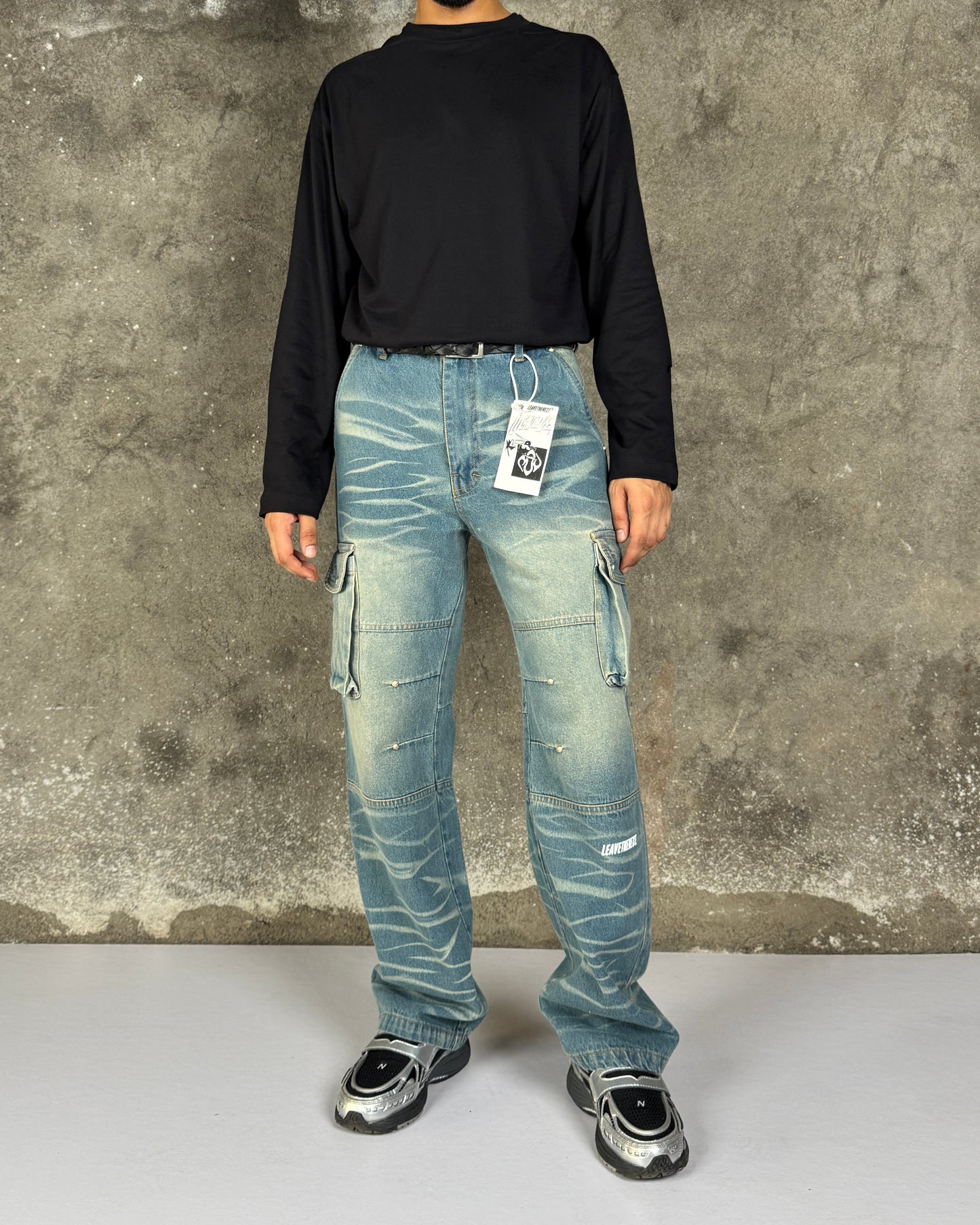 Crackle Cargo-Indigo Tint - RTW
