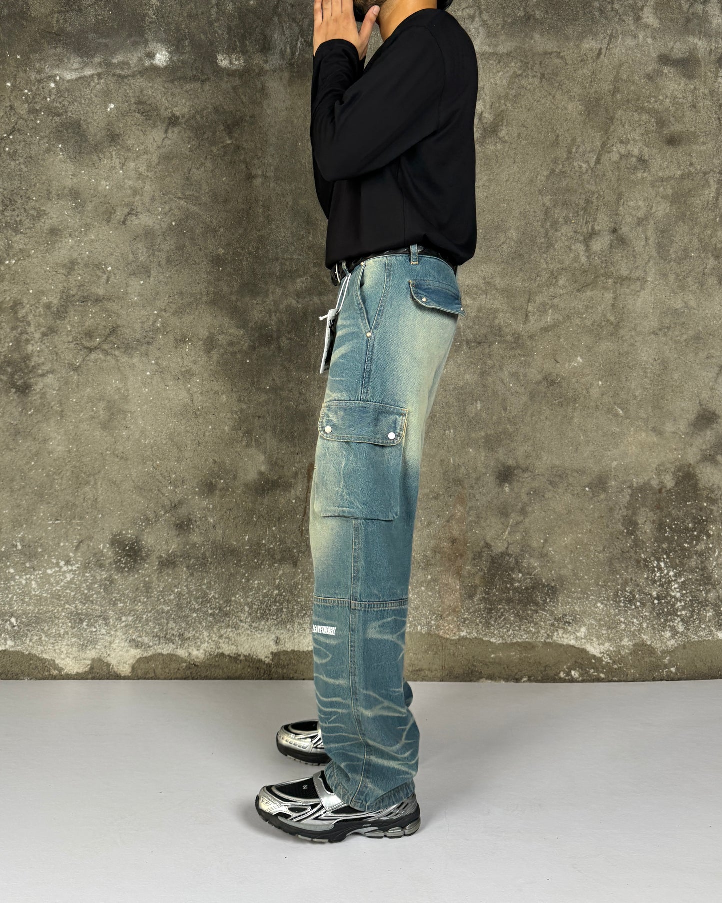 Crackle Cargo-Indigo Tint - RTW
