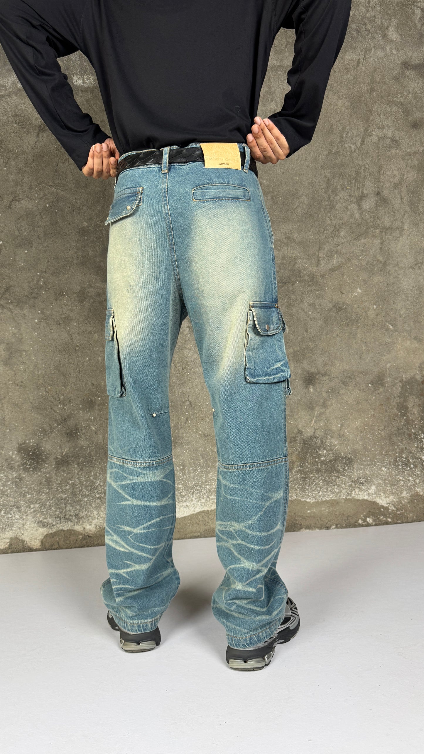 Crackle Cargo-Indigo Tint - RTW