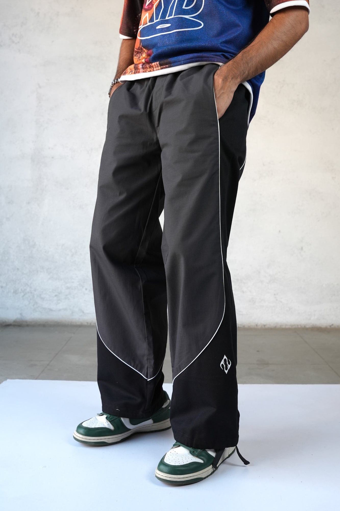 2 in 1 everyday Jogger-navy-Grey