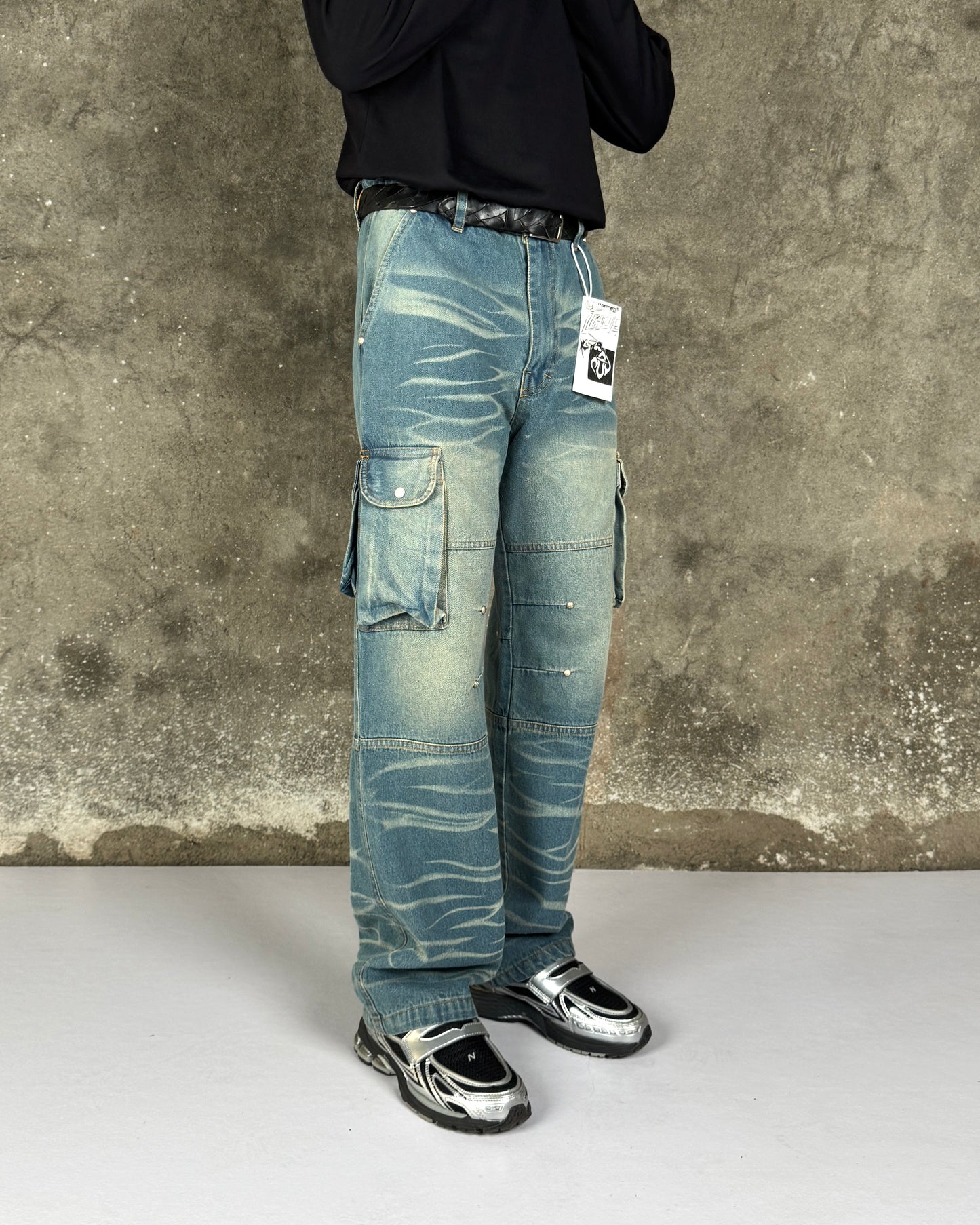 Crackle Cargo-Indigo Tint - RTW