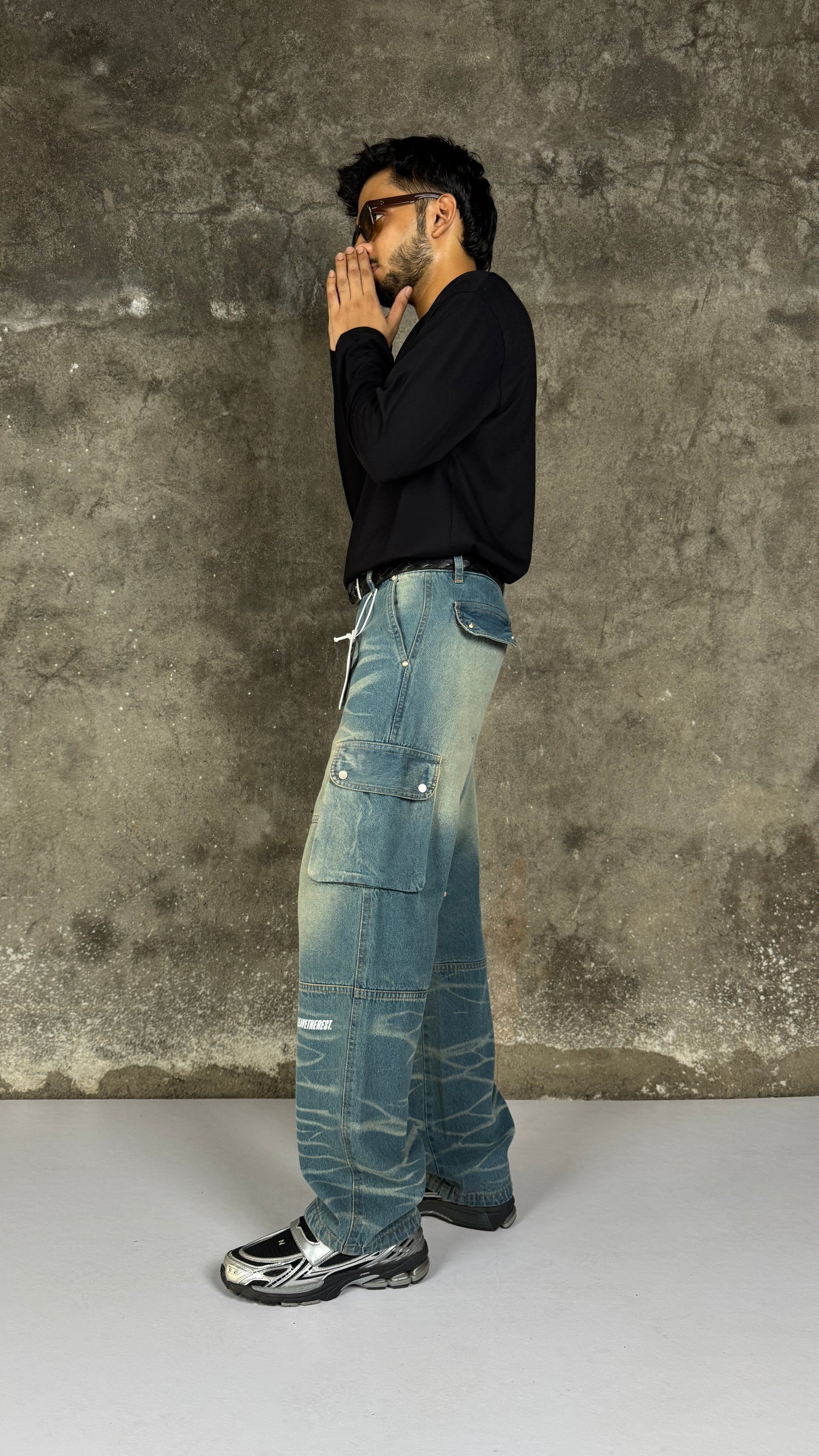 Crackle Cargo-Indigo Tint - RTW