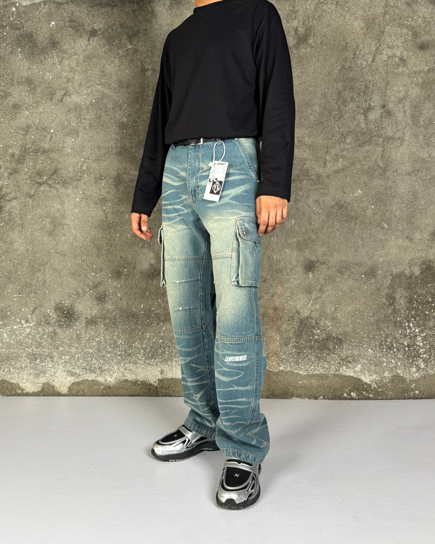 Crackle Cargo-Indigo Tint - RTW