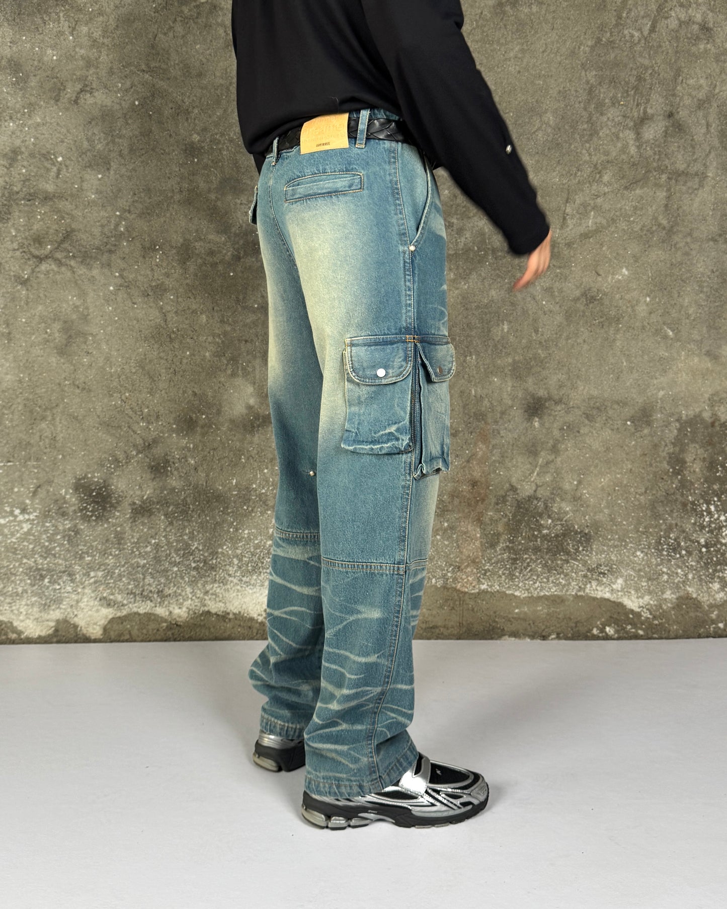 Crackle Cargo-Indigo Tint - RTW