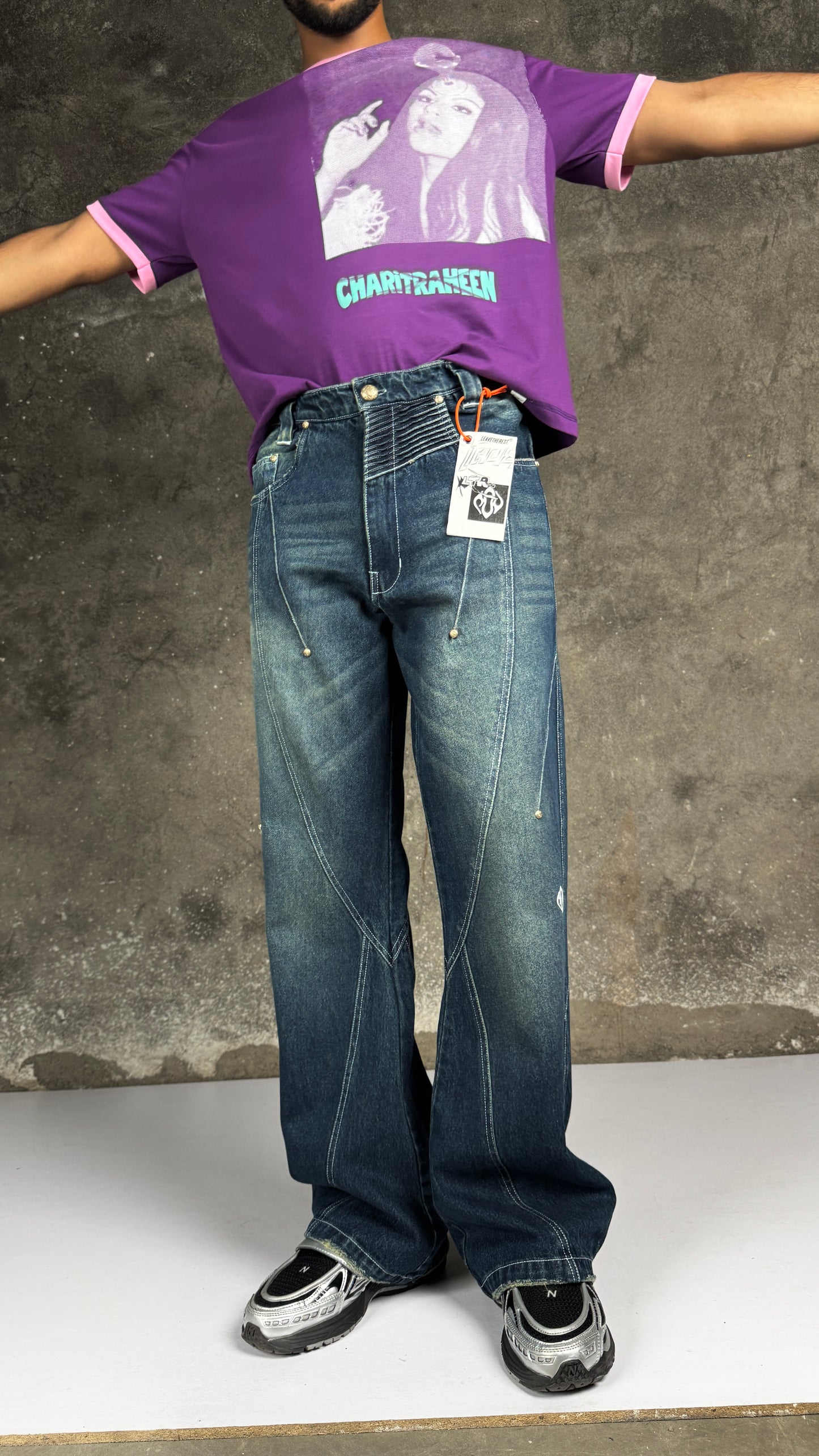 Waves Panelled-Aqua Marine - RTW