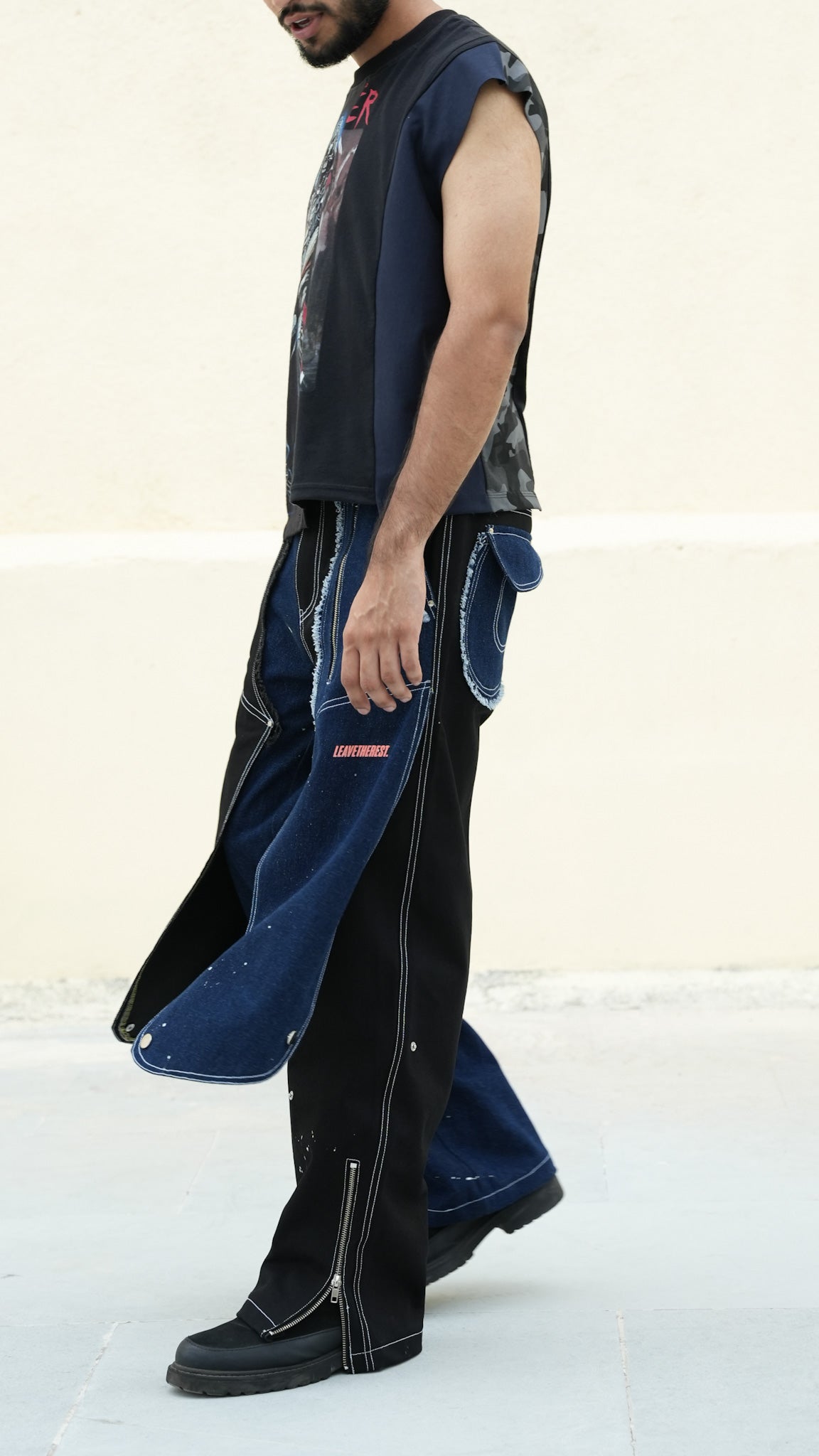 Hard worker jeans-blublack