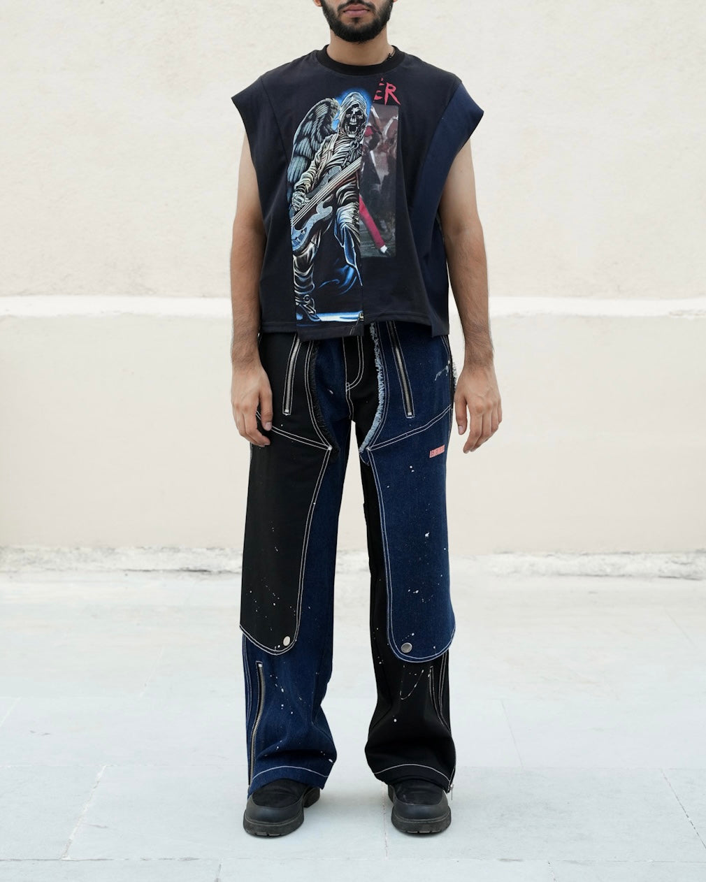 Hard worker jeans-blublack