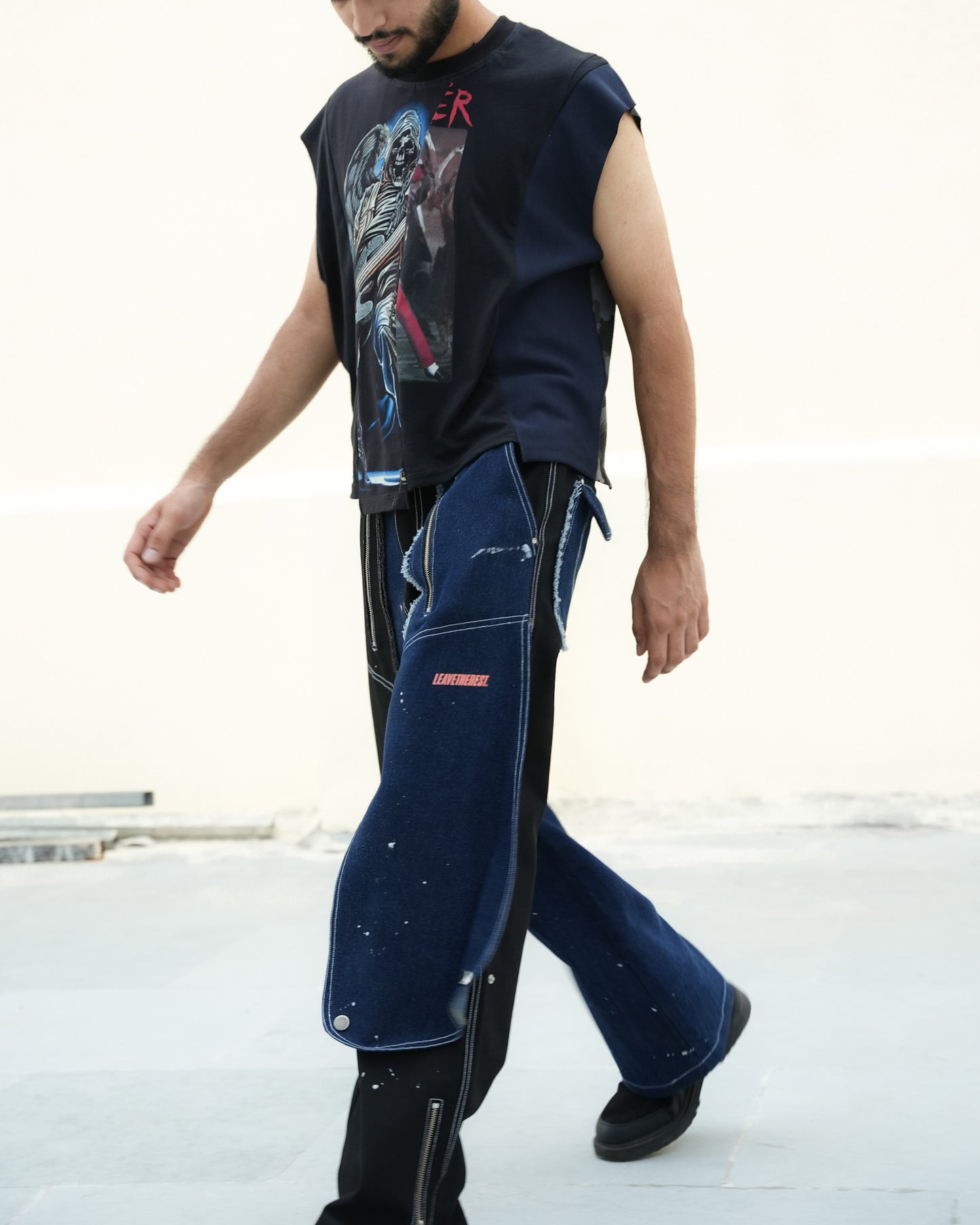 Hard worker jeans-blublack