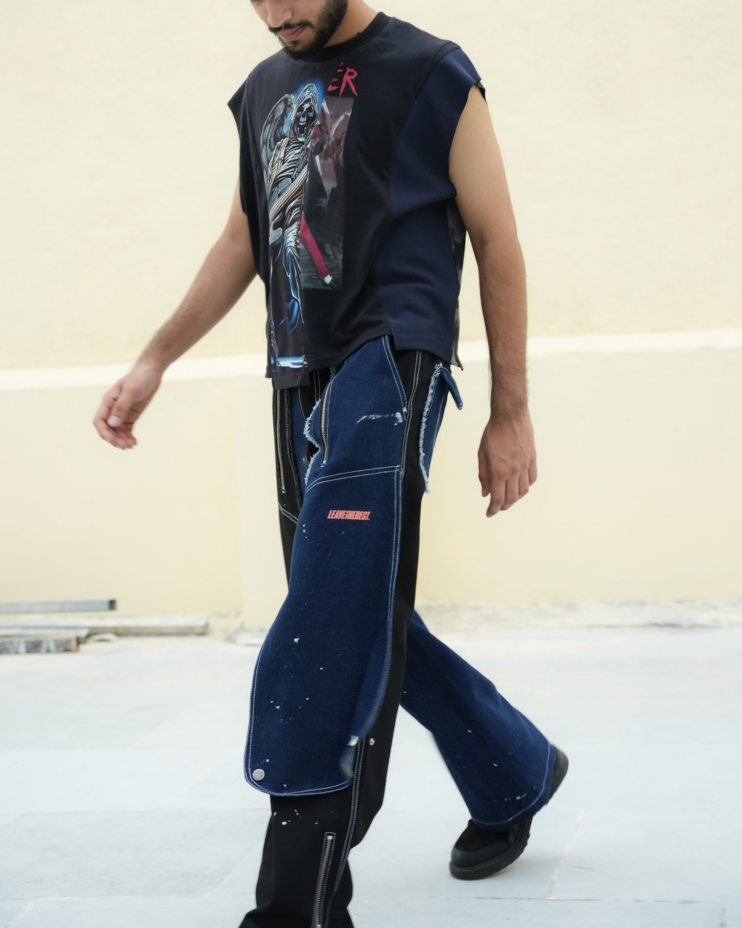 Hard worker jeans-blublack