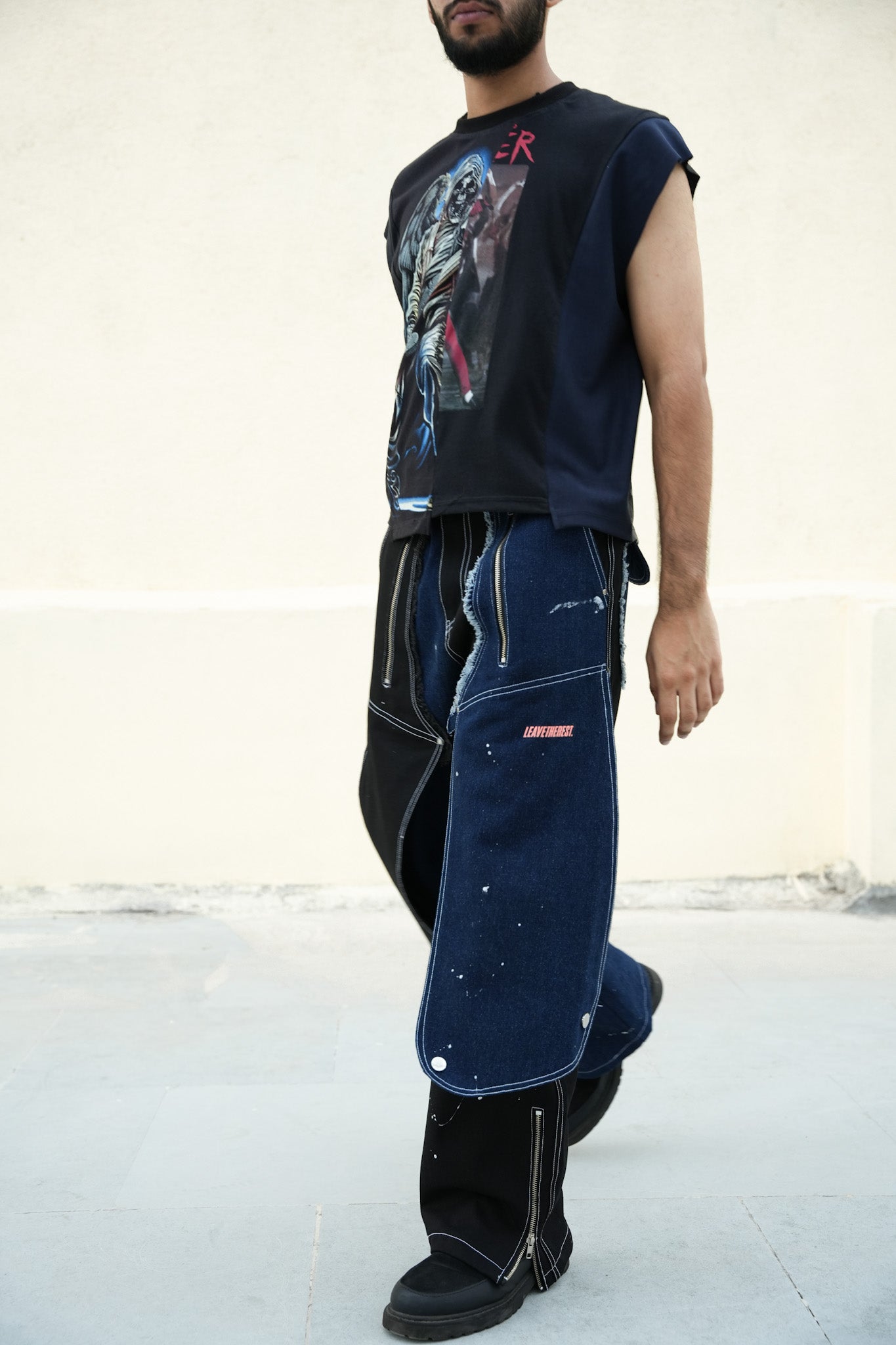Hard worker jeans-blublack