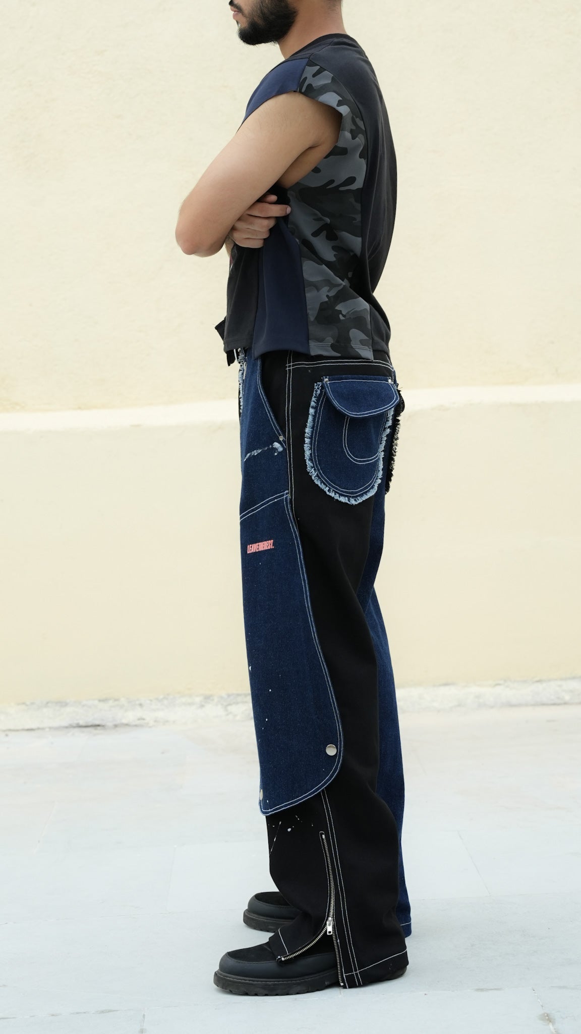 Hard worker jeans-blublack