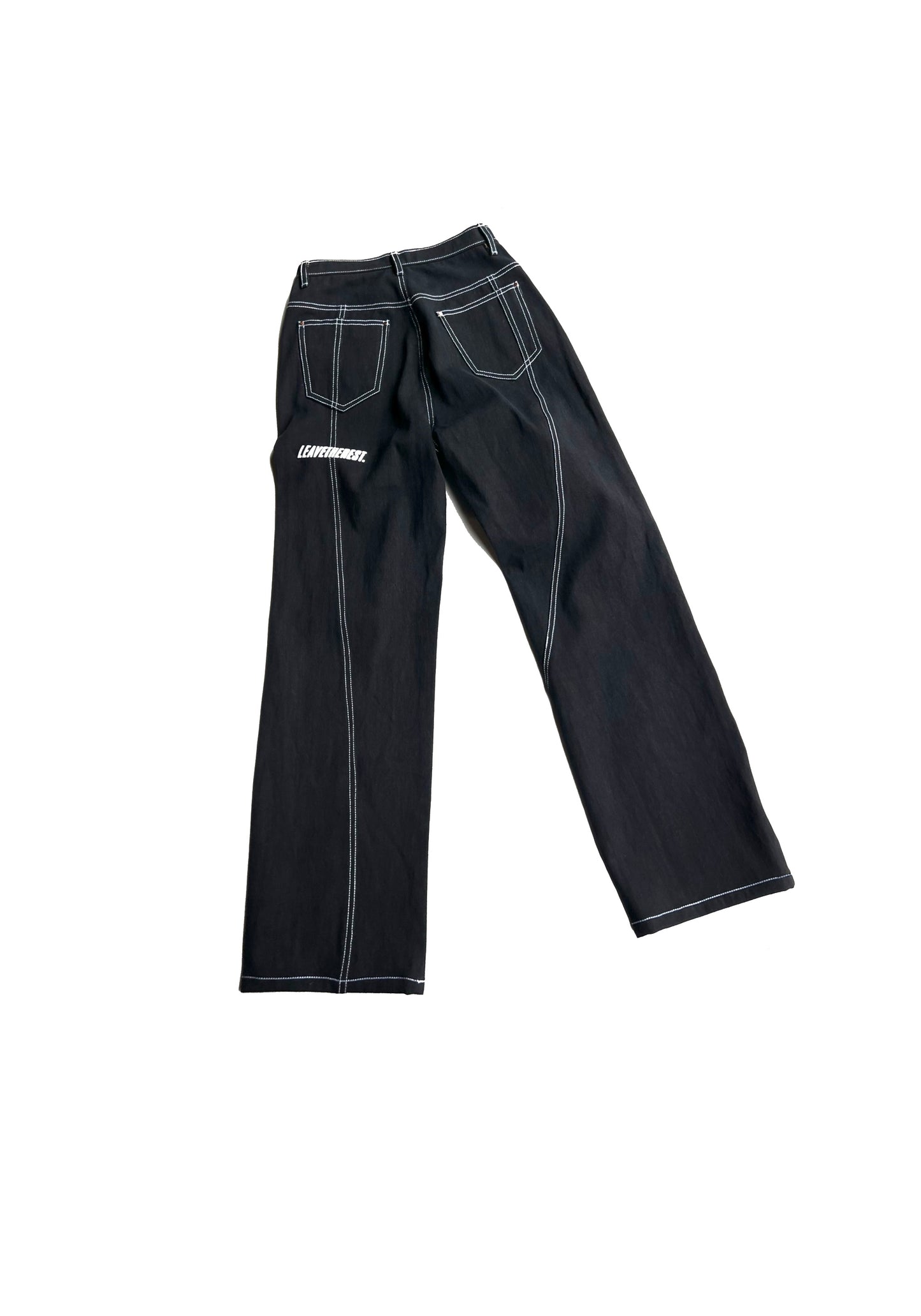 Mismanagement Panelled jeans blackish. - leavetherest.