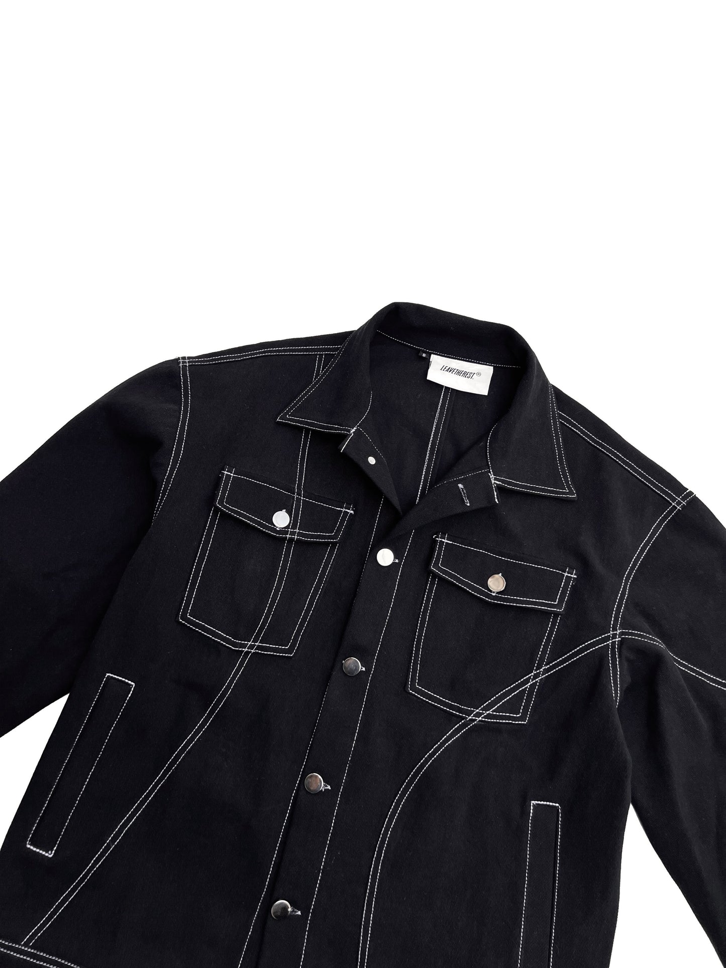 Lil denim mismanagement jacket blackish - leavetherest.