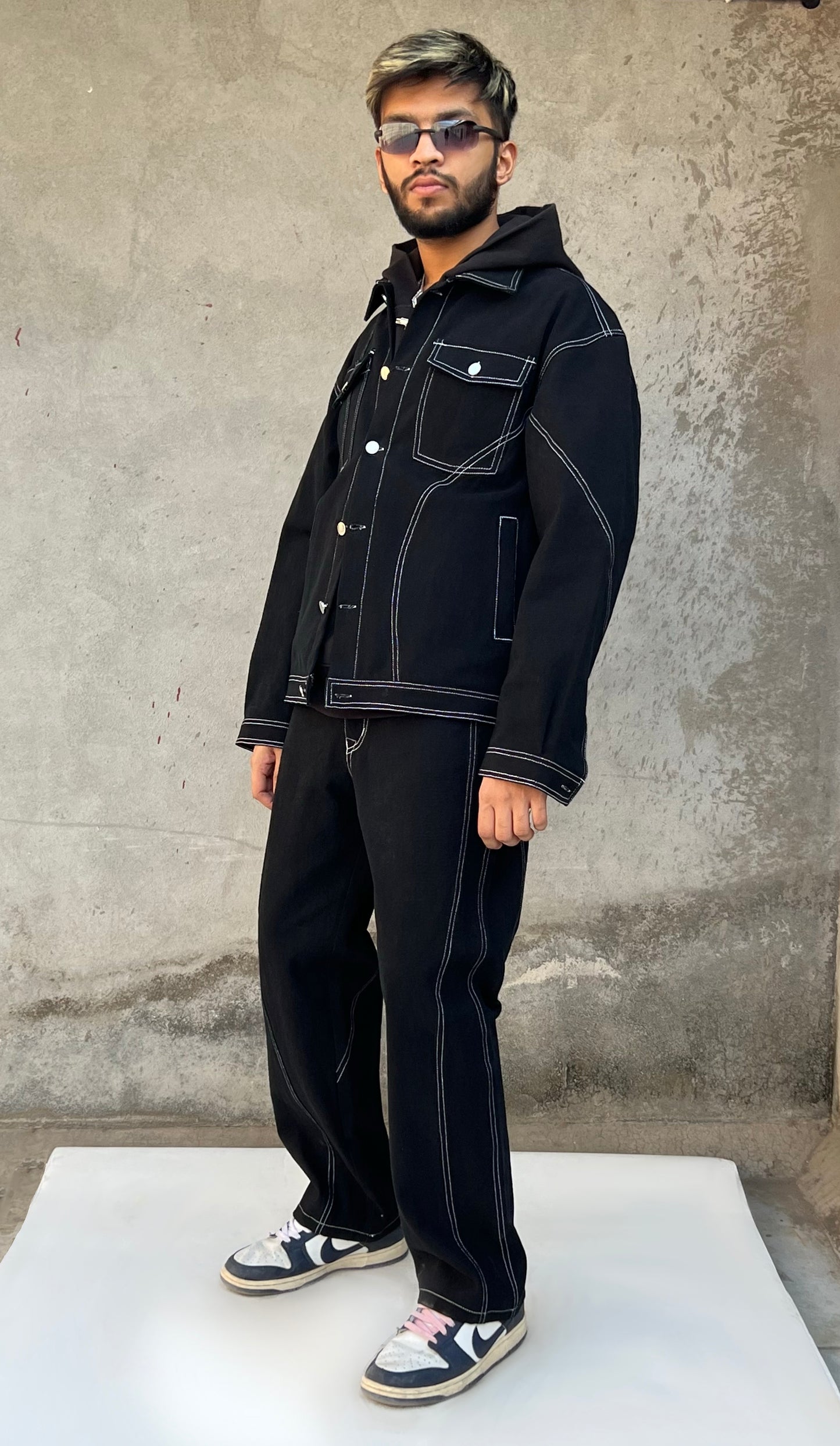 Lil denim mismanagement jacket blackish - leavetherest.