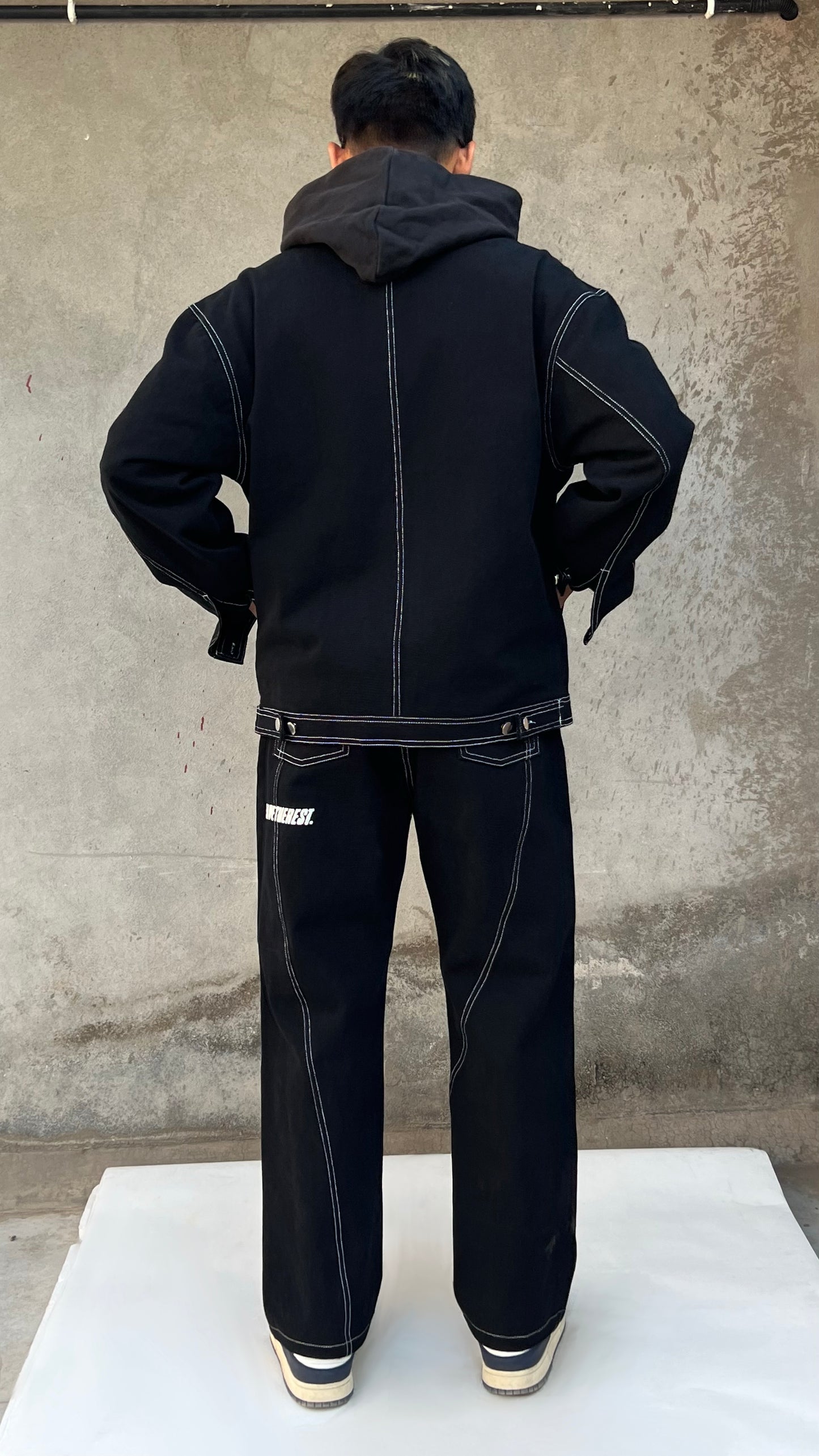 Lil denim mismanagement jacket blackish - leavetherest.