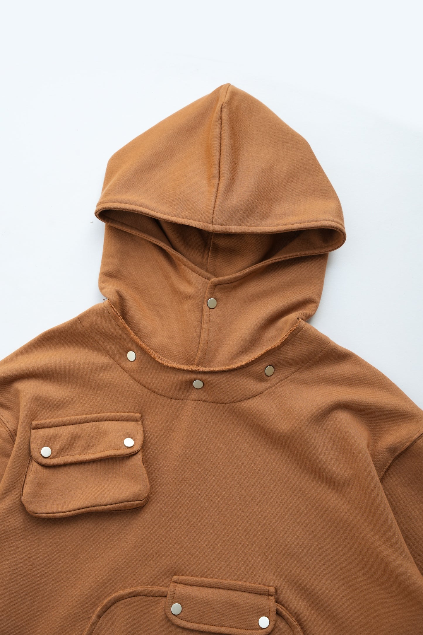 Modular cargo hoodie-Camel - RTW