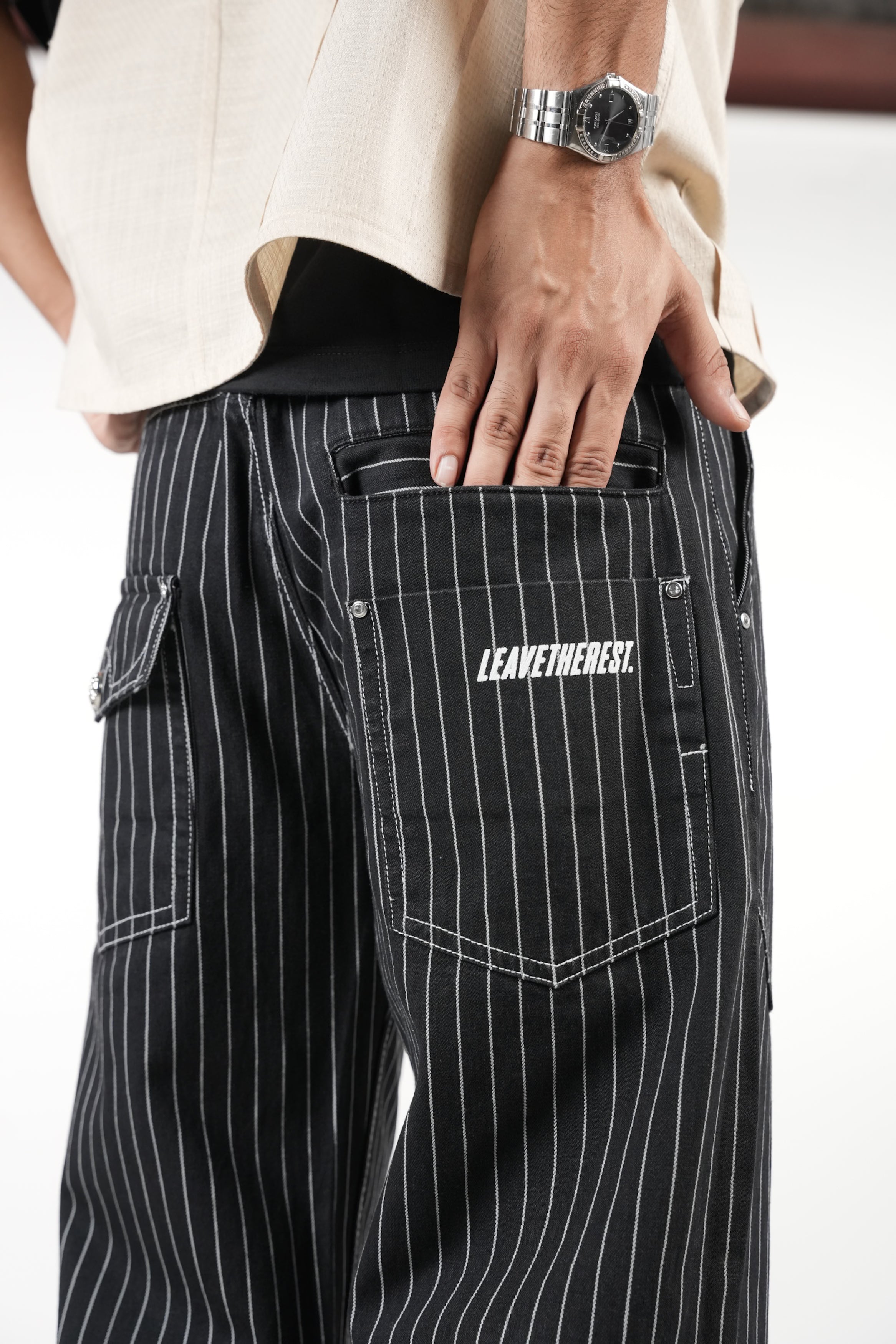 Pinstripe Black - RTW