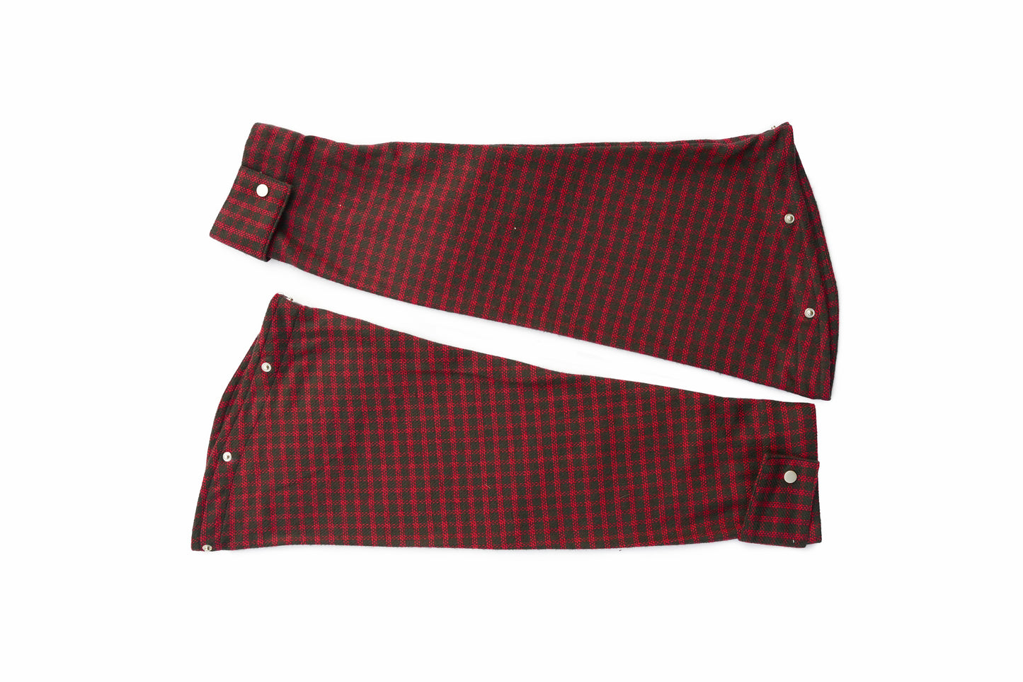 Squared Ninja modular Flannel-Redblack - RTW