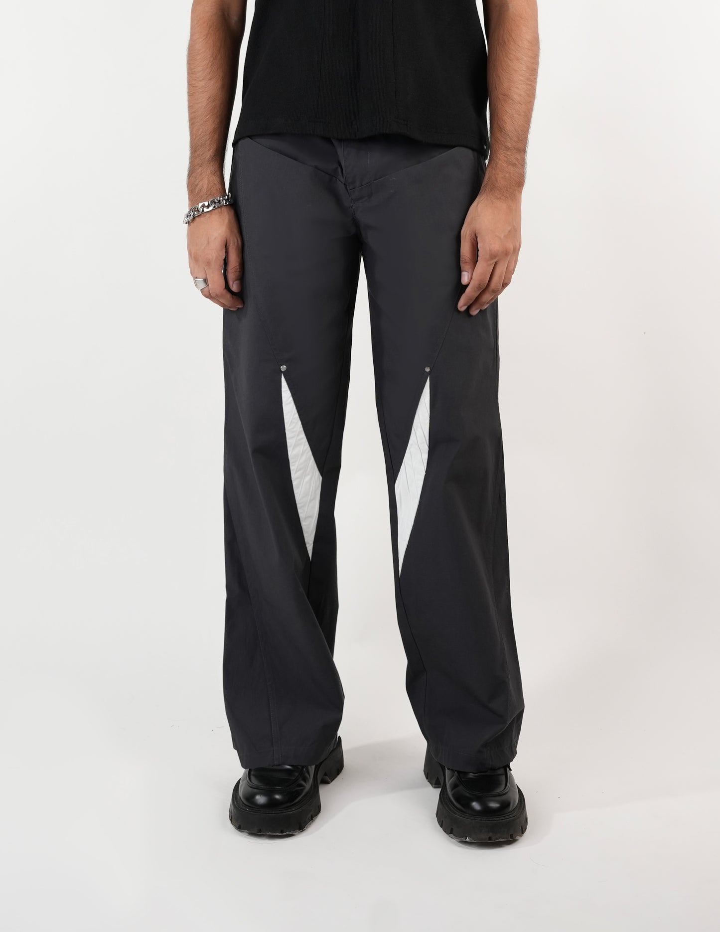 Racer Pant Grey-White - RTW