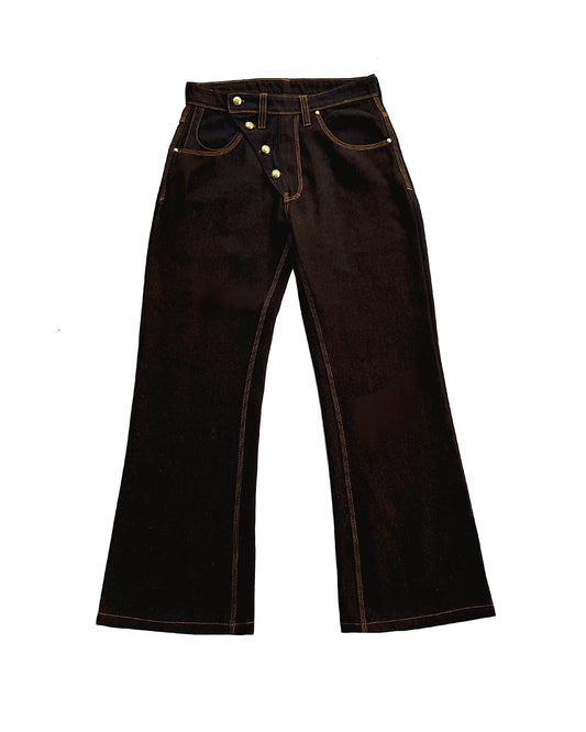 Raw coffee jeans masti flared pharrel - MTM