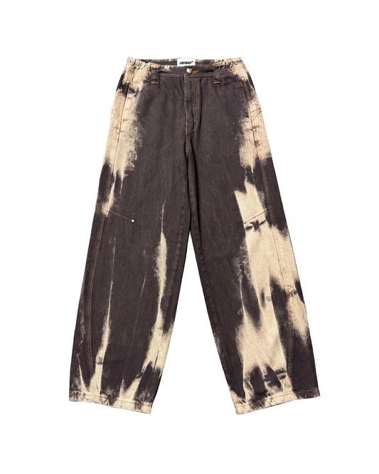 B4 Curved- Coffee shibori- RTW