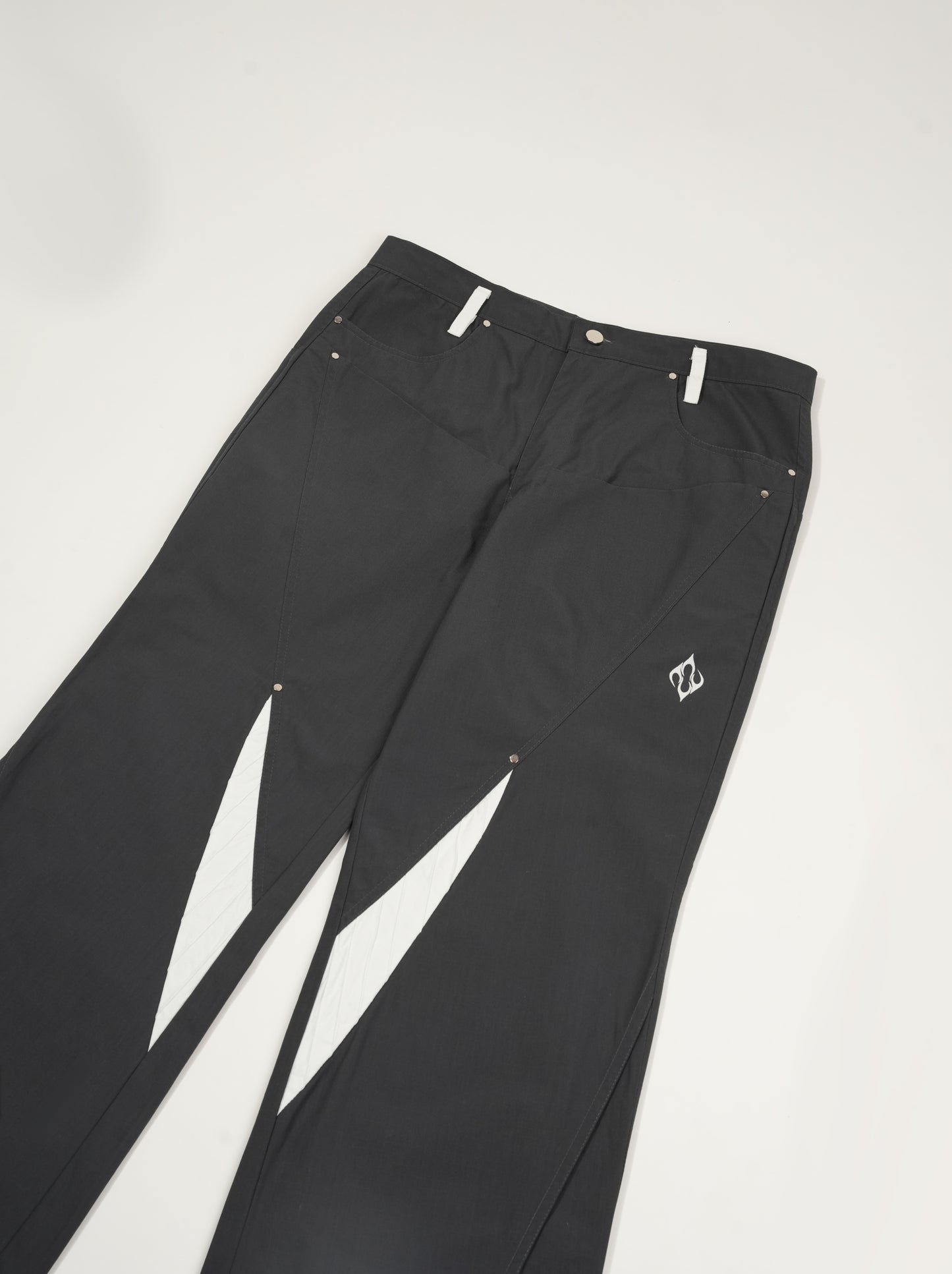 Racer Pant Grey-White - RTW