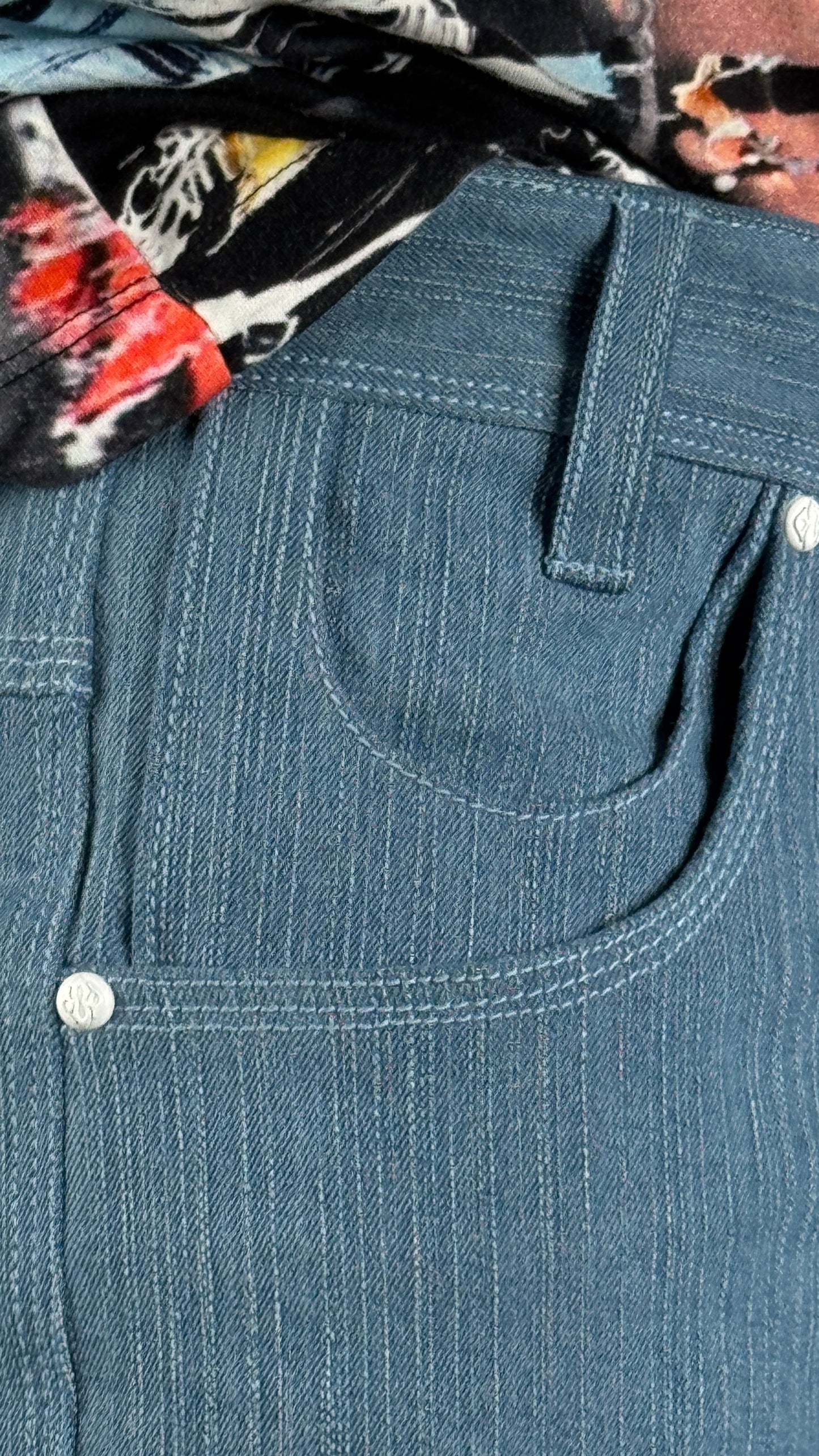 Raw Mid sky jeans masti flared pharrel - RTW