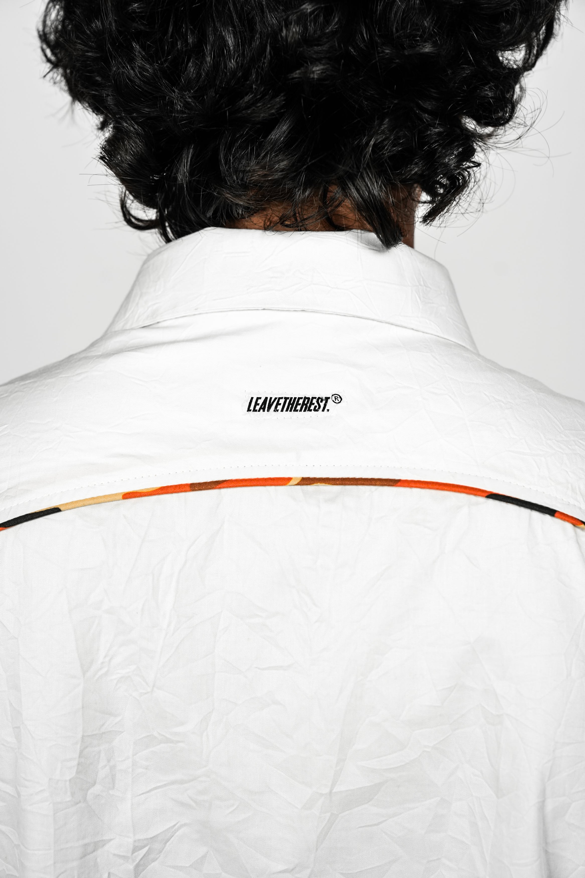 Crushed Shirt-White - RTW