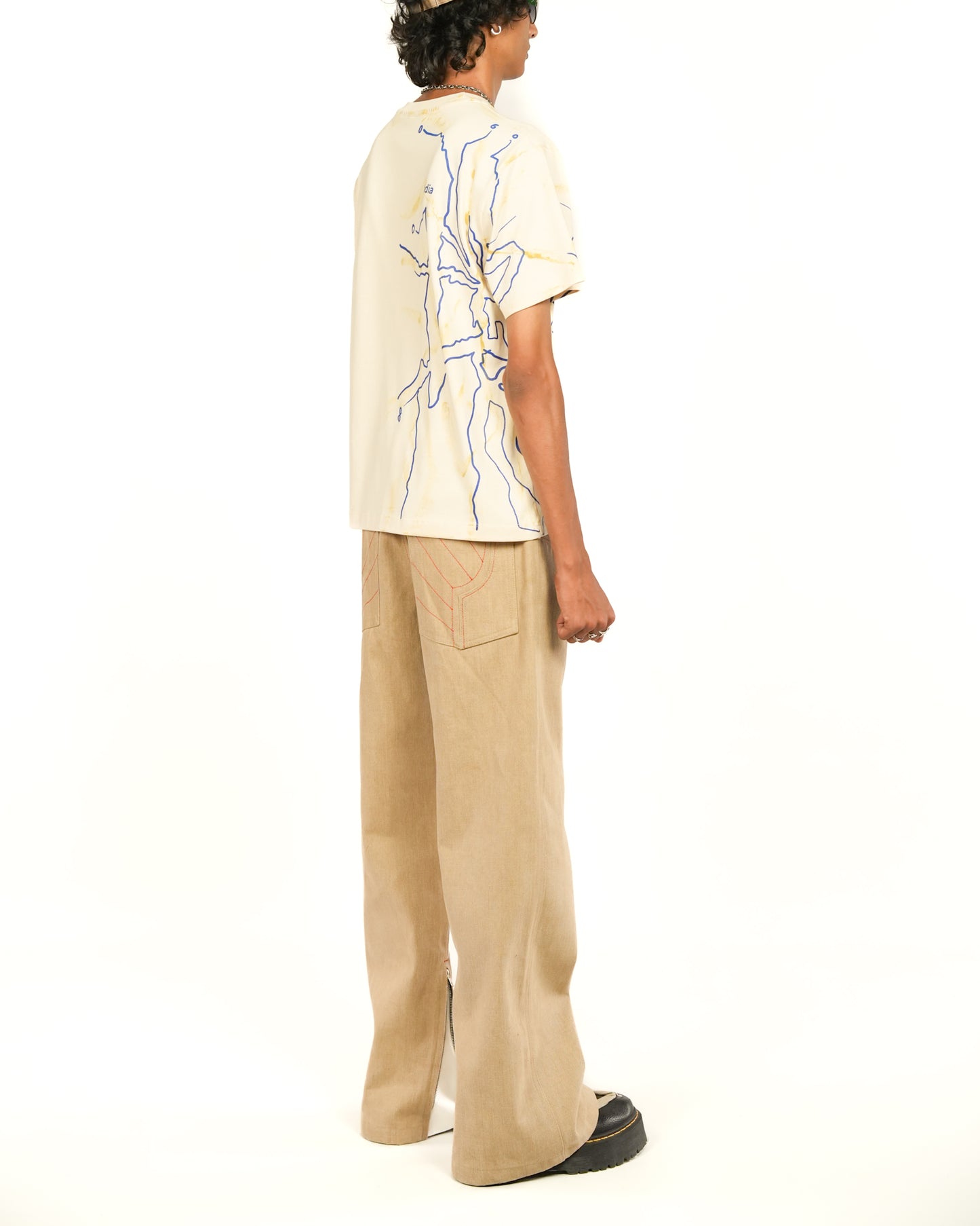 Sunrise Raw Jeans-Desert