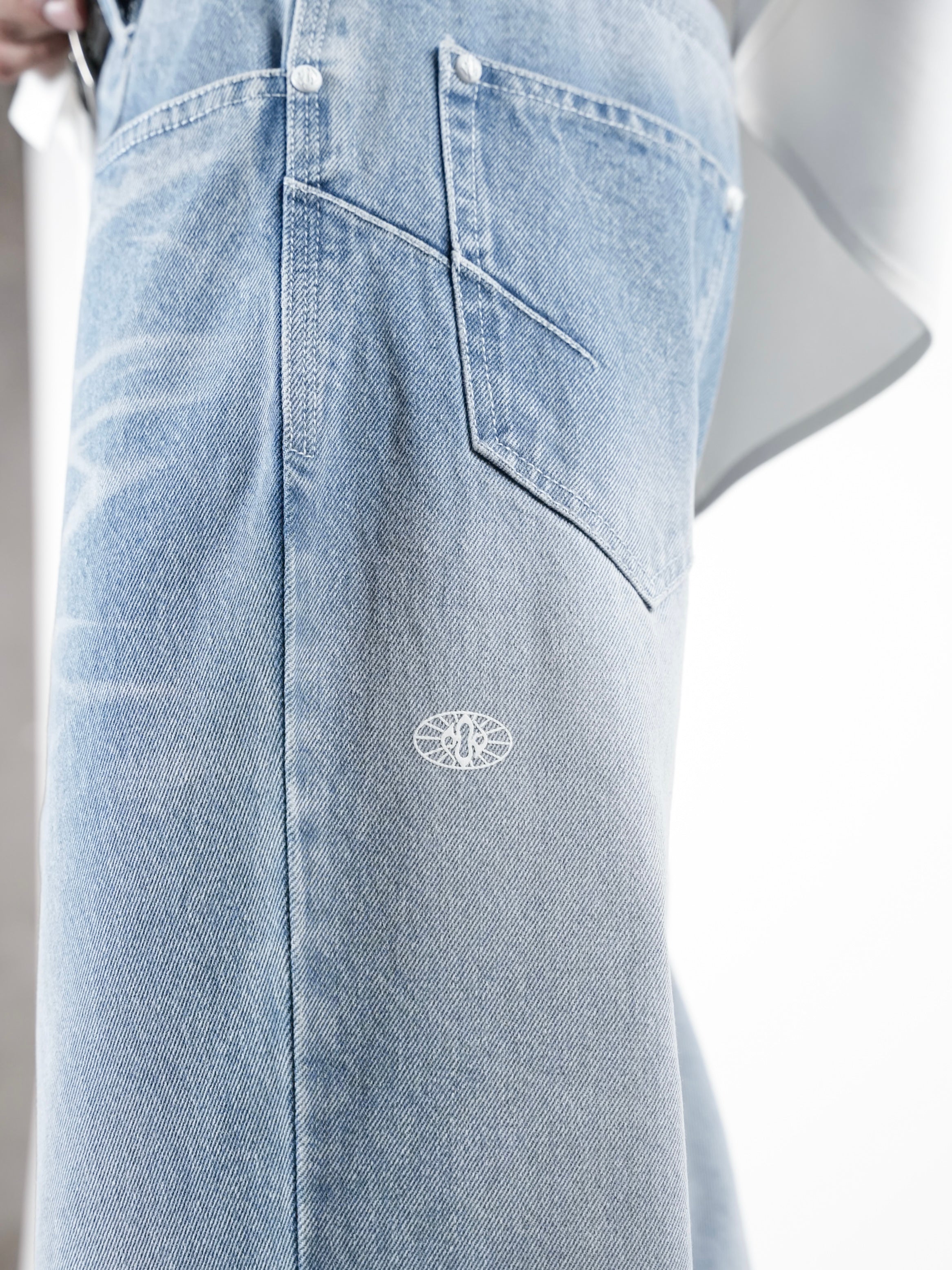 Crackle Flare Jeans - RTW