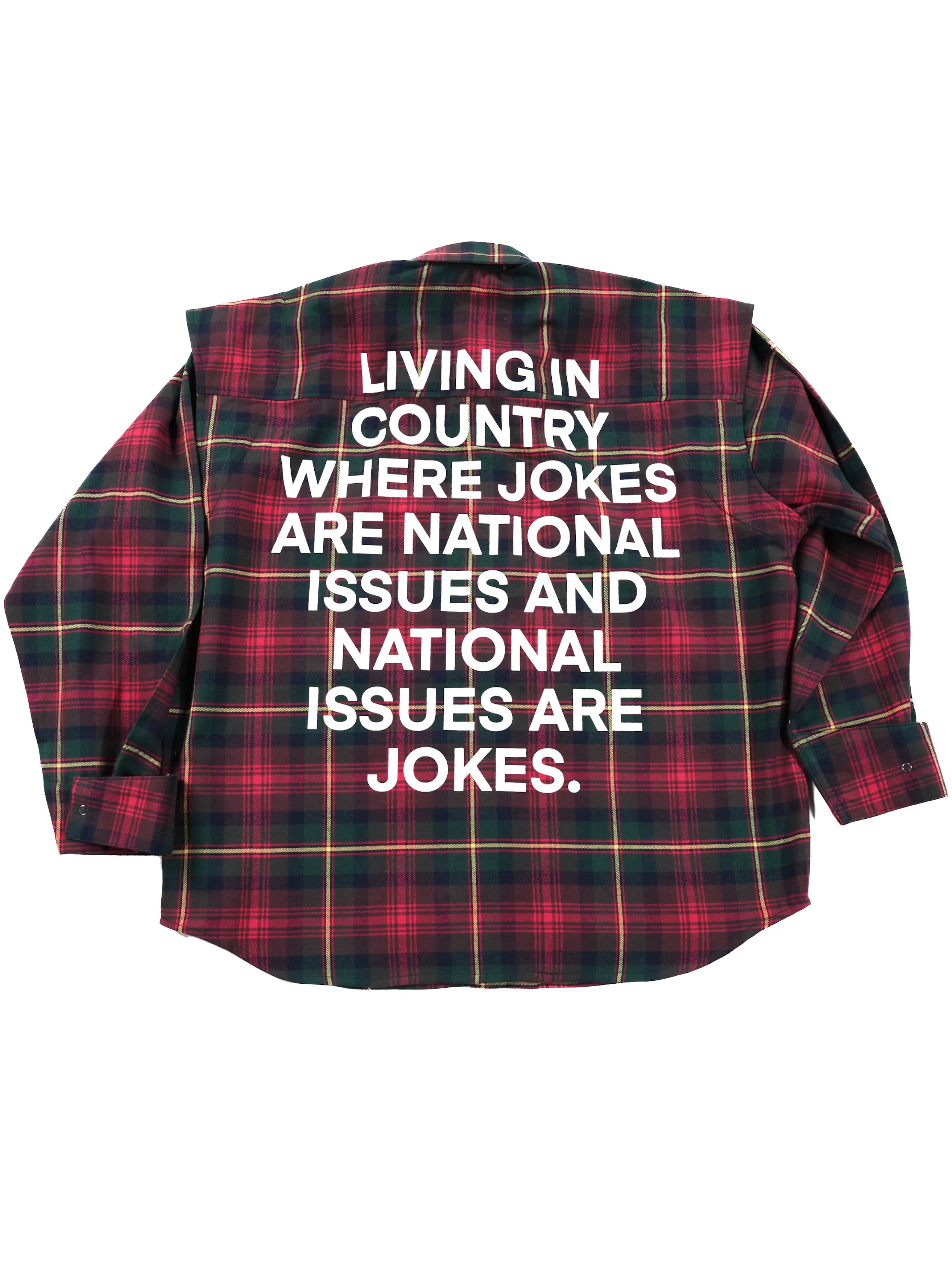 Muscular Shoulder Ninja Sleeve - Red Flannel RTW