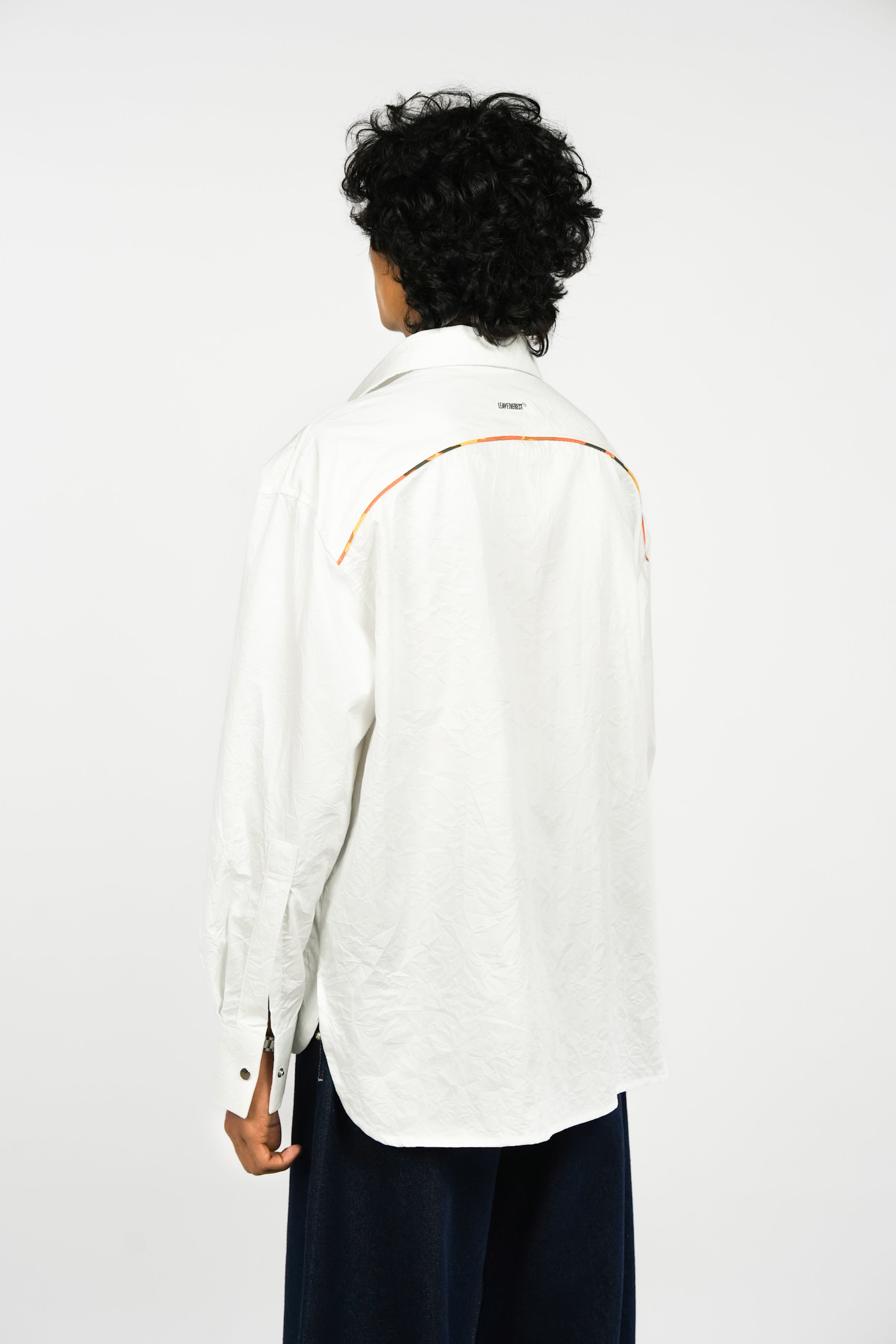 Crushed Shirt-White - RTW