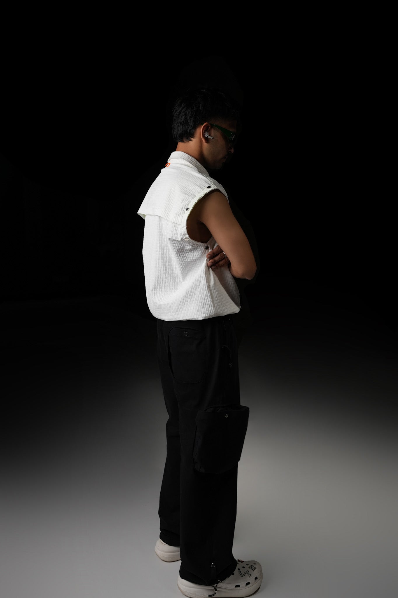 Modular Nylon Shirt White - RTW