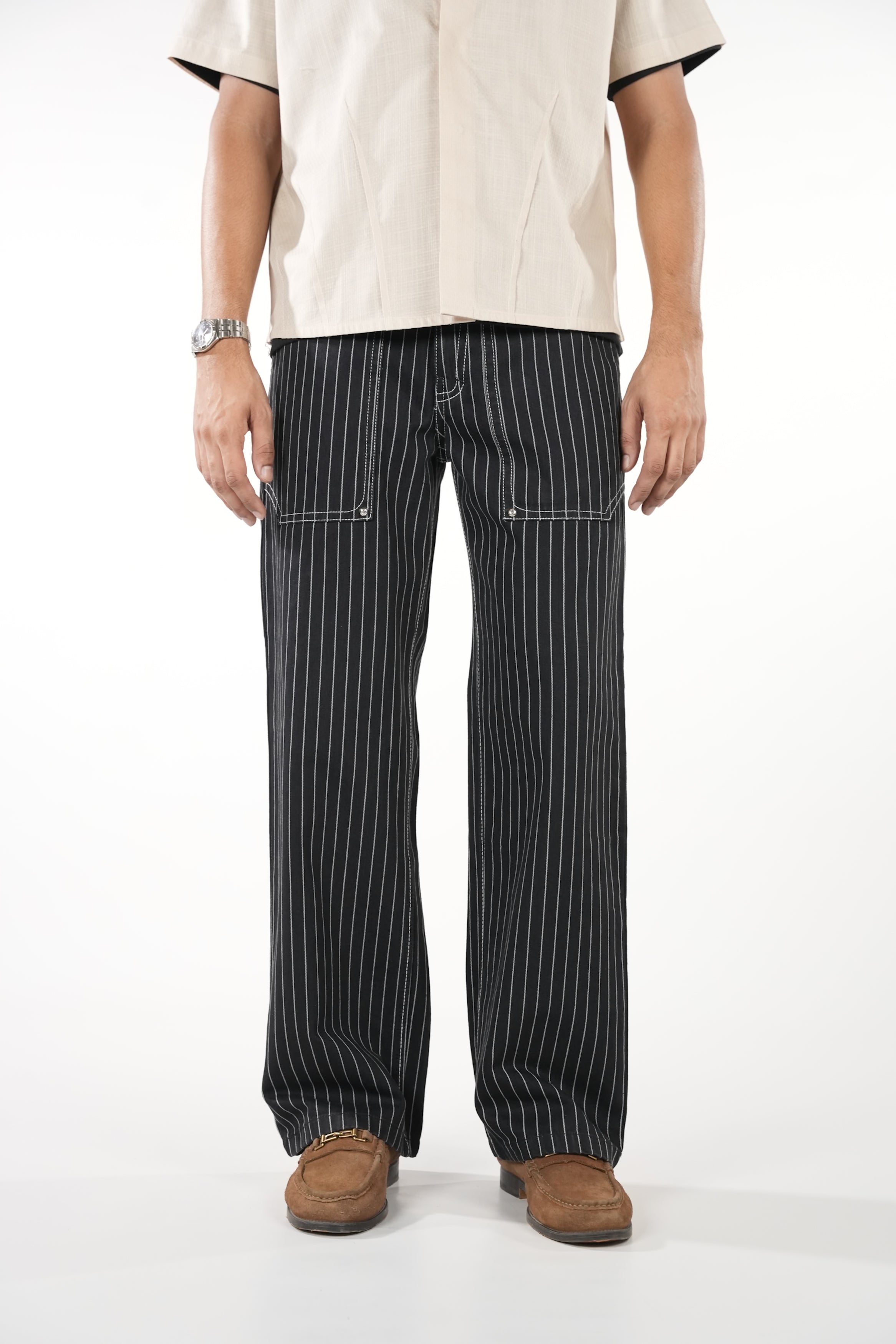Pinstripe Black - RTW