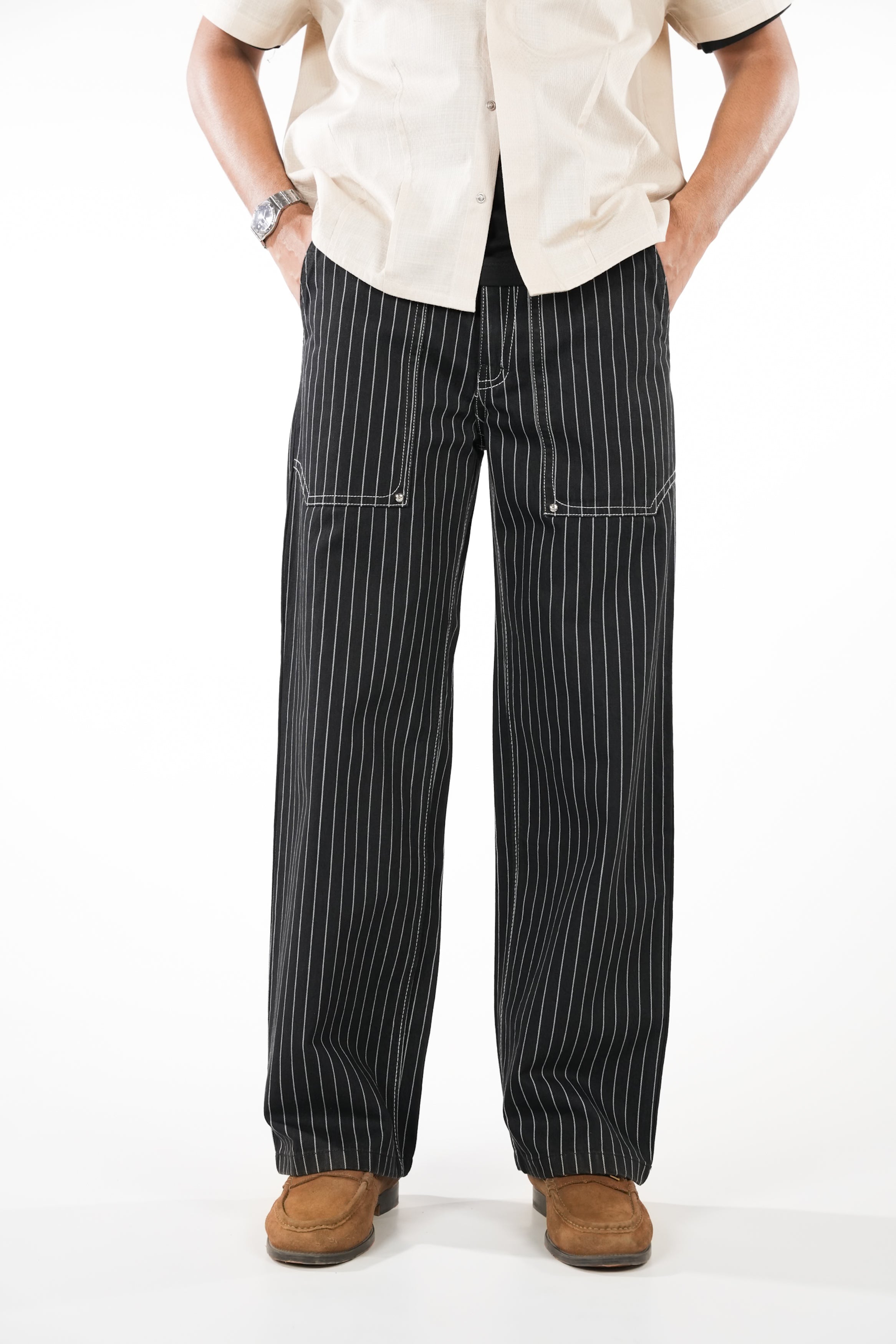 Pinstripe Black - RTW