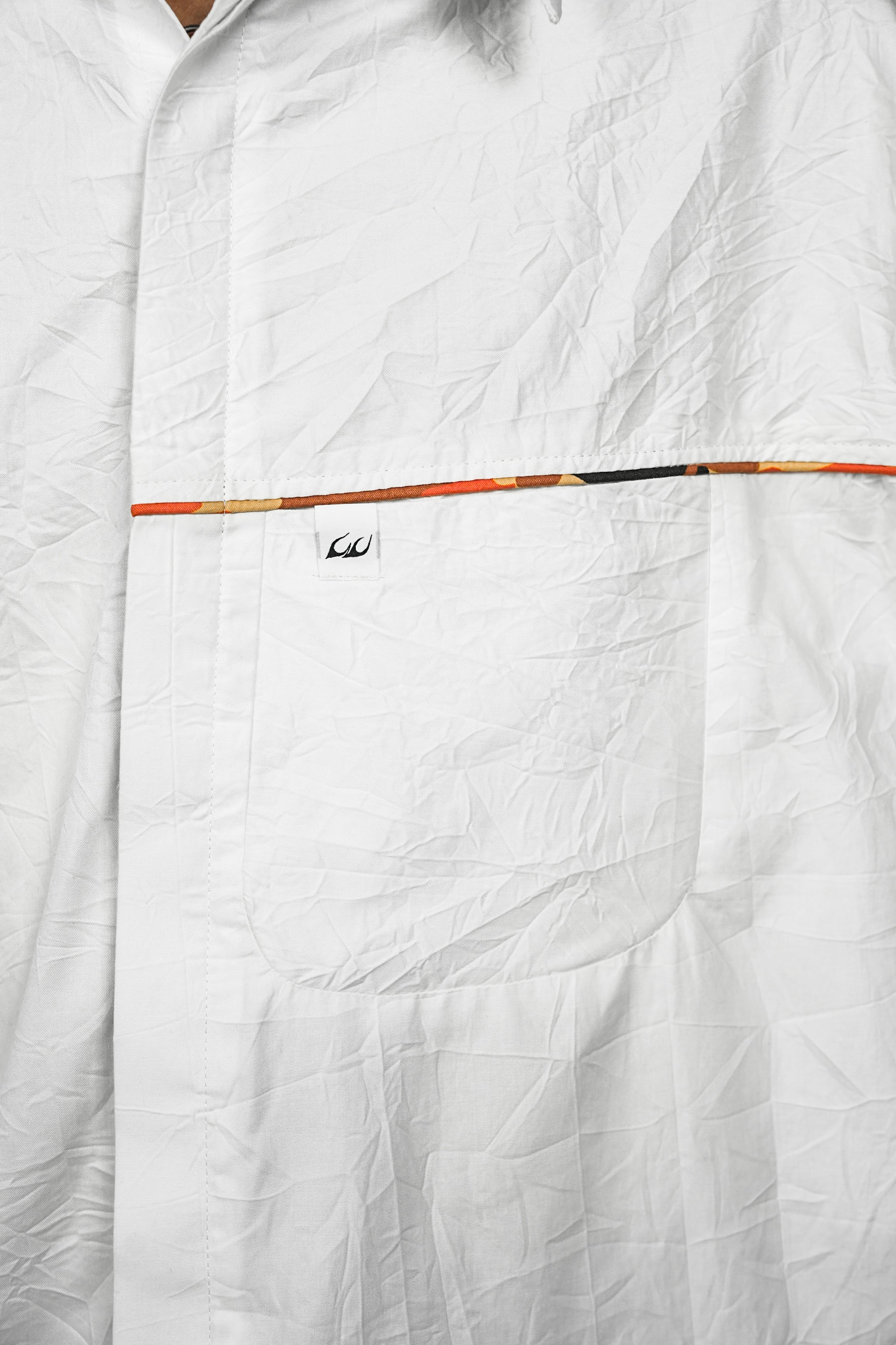 Crushed Shirt-White - RTW