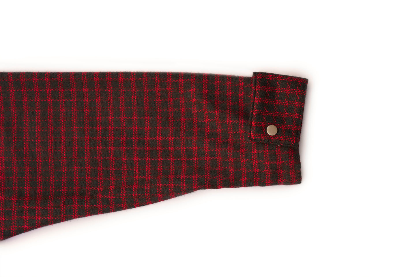 Squared Ninja modular Flannel-Redblack - RTW