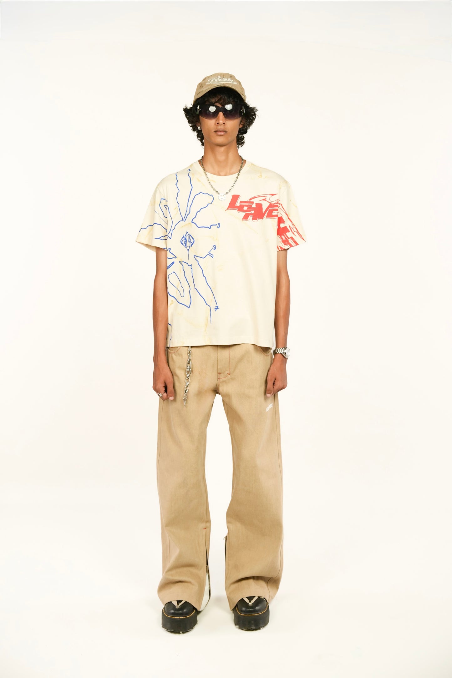 Sunrise Raw Jeans-Desert