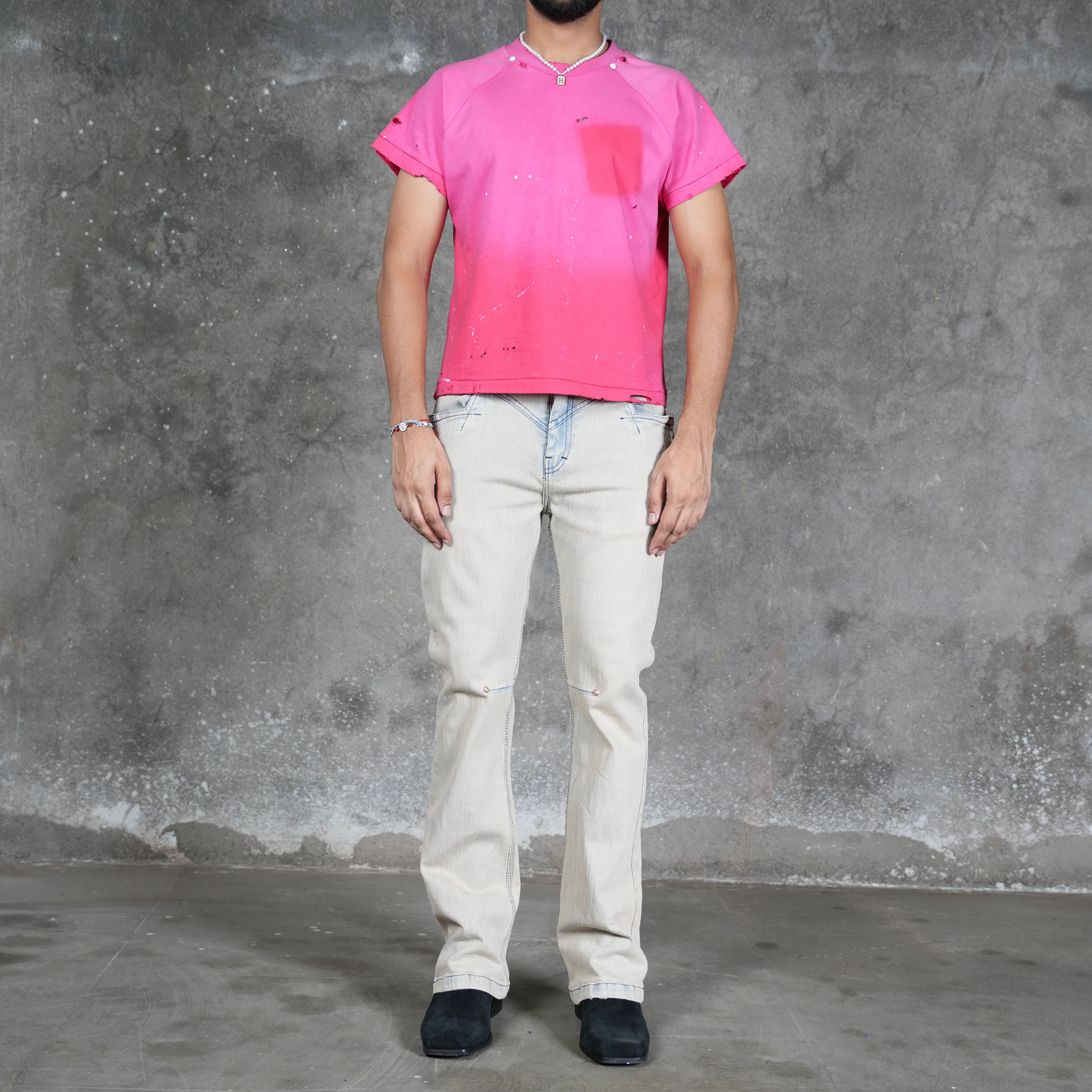Ghost pocket faded masti tshirt - rtw