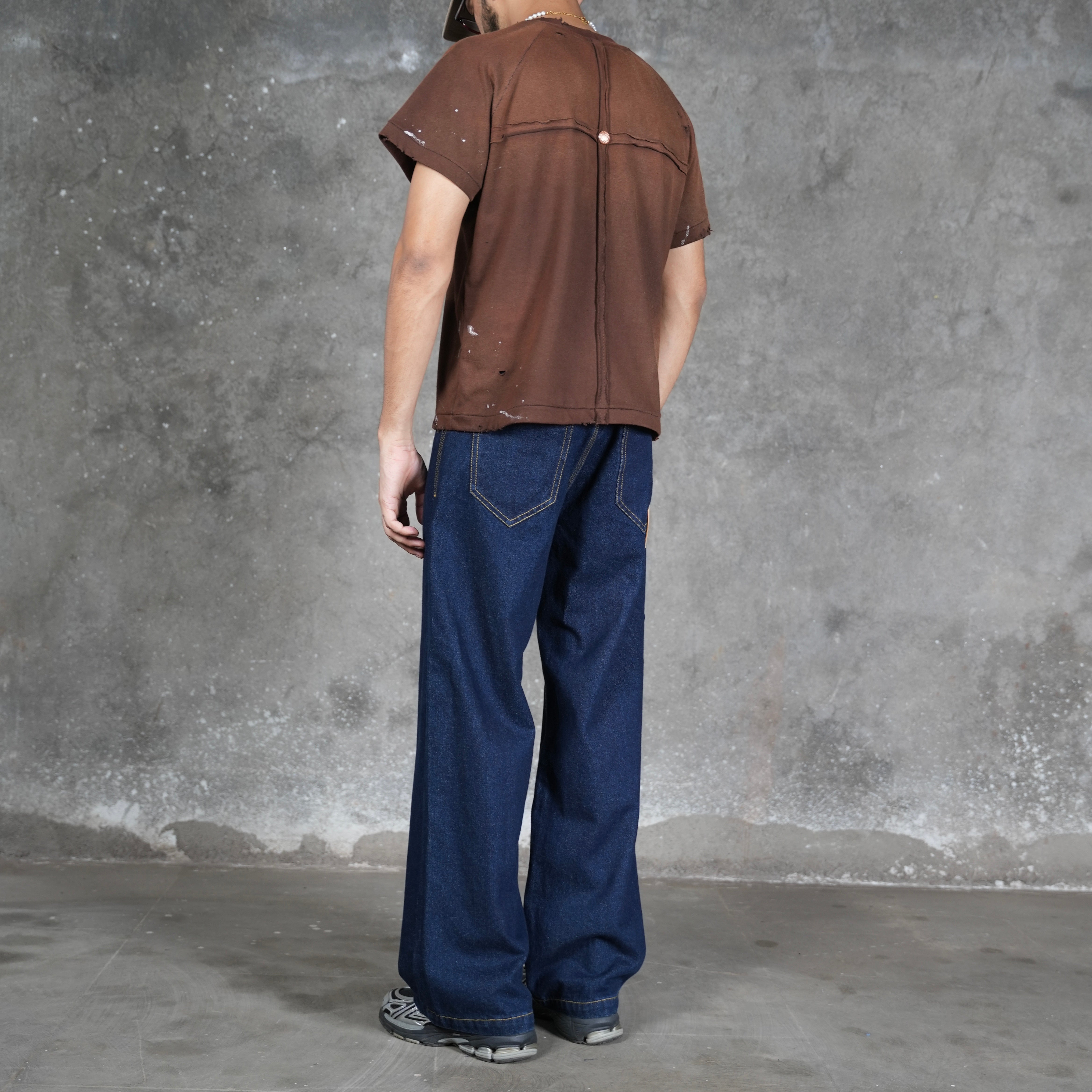 Ghost pocket faded masti tshirt - rtw