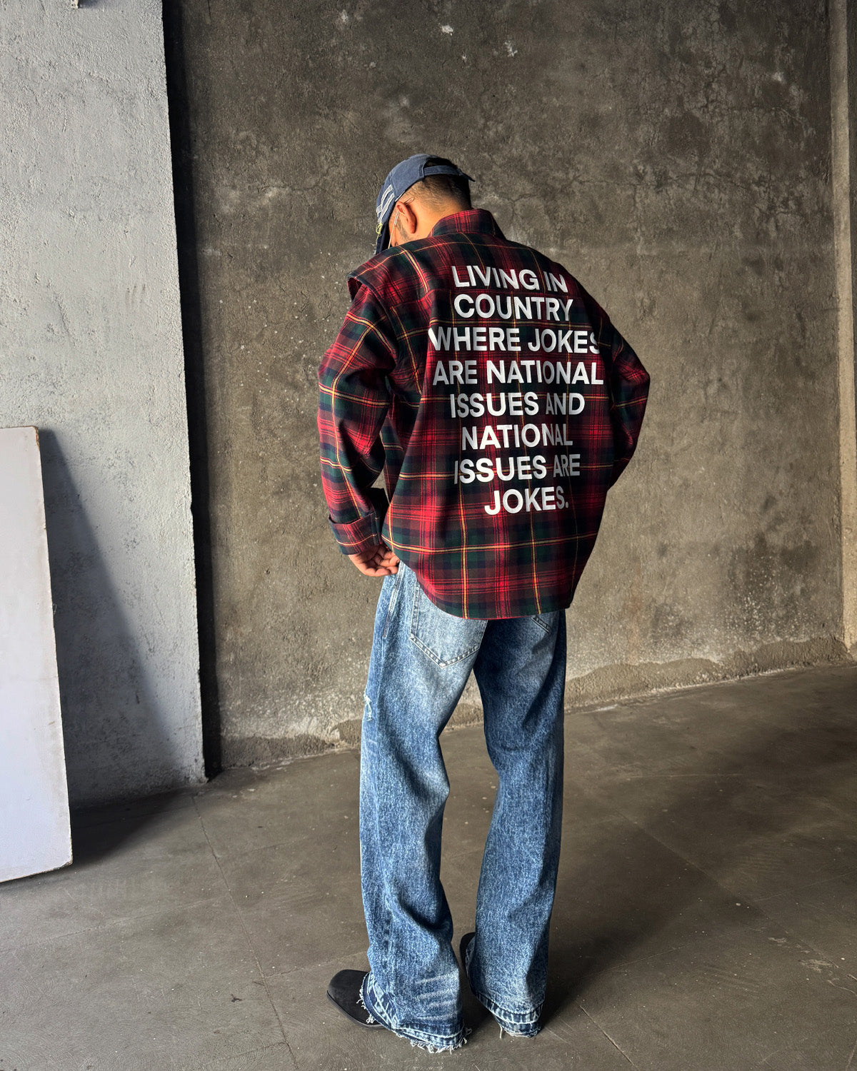 Muscular Shoulder Ninja Sleeve - Red Flannel RTW