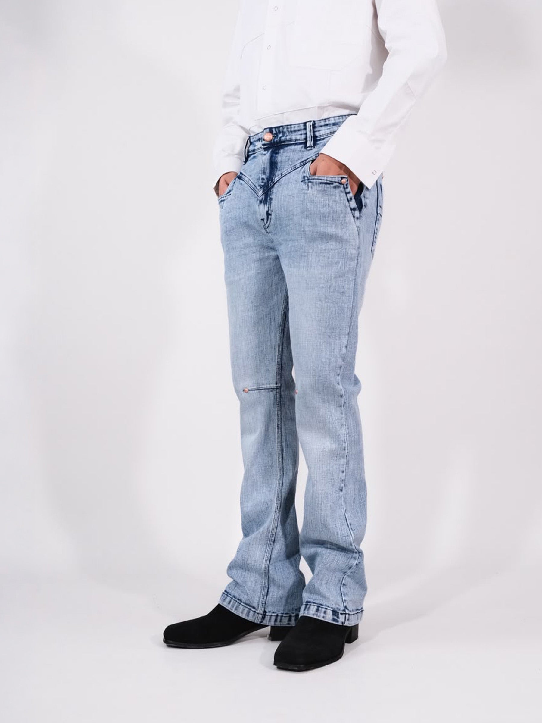 Outer skin camel legs - cobalt - RTW