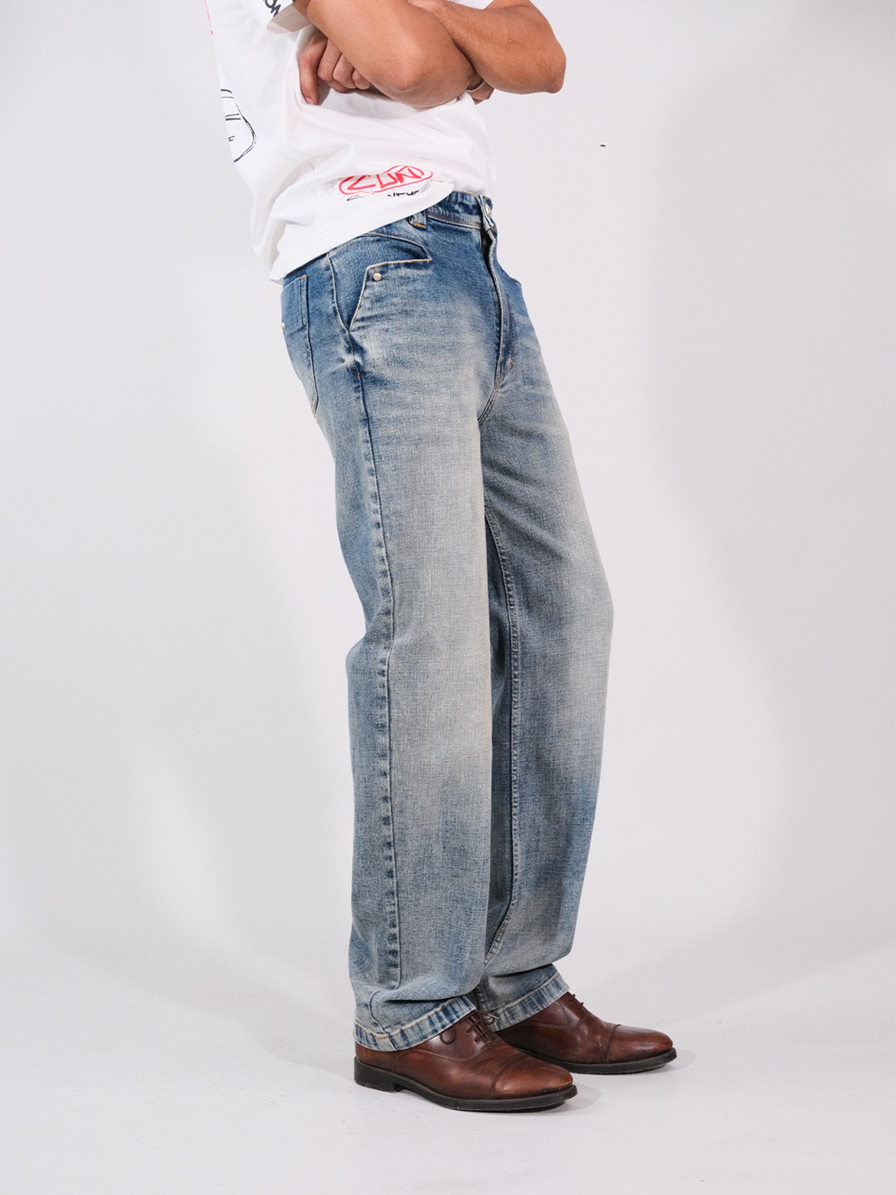 2000’s Straight - Mid-Blue - RTW