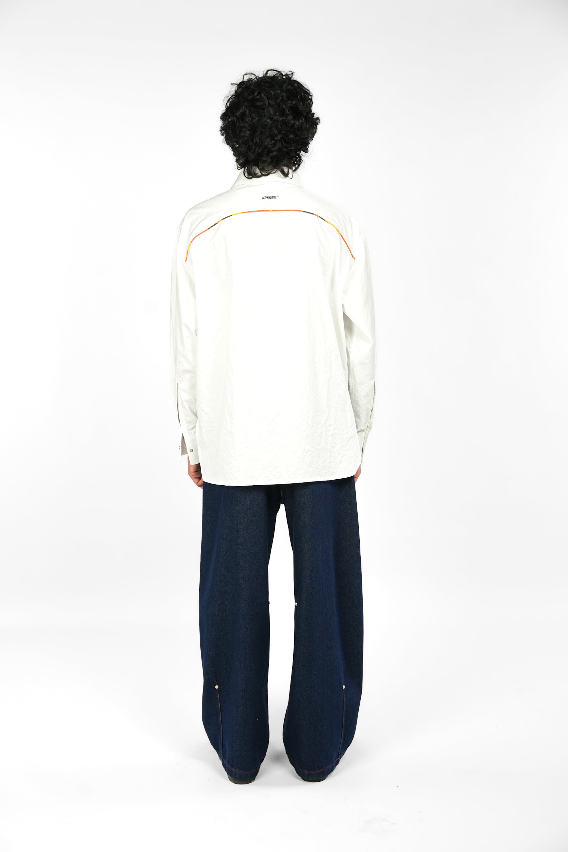Crushed Shirt-White - RTW