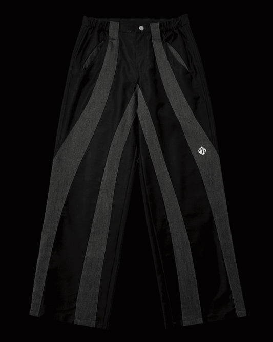 Zebra Pant-black grey