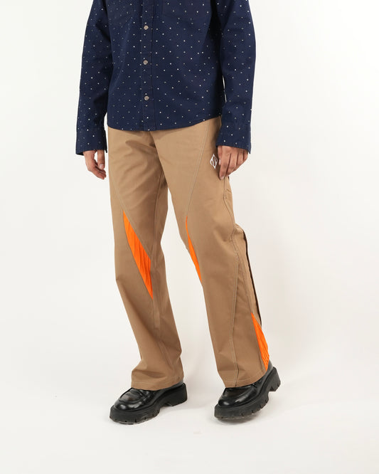 Racer Pant Khakhi-Orange - MTM