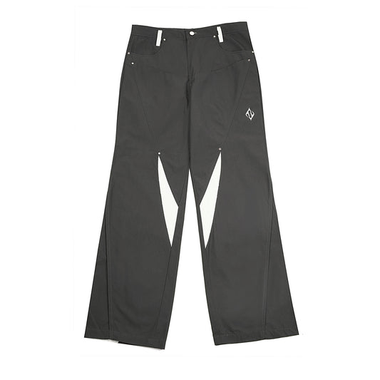 Racer Pant Grey-White - RTW