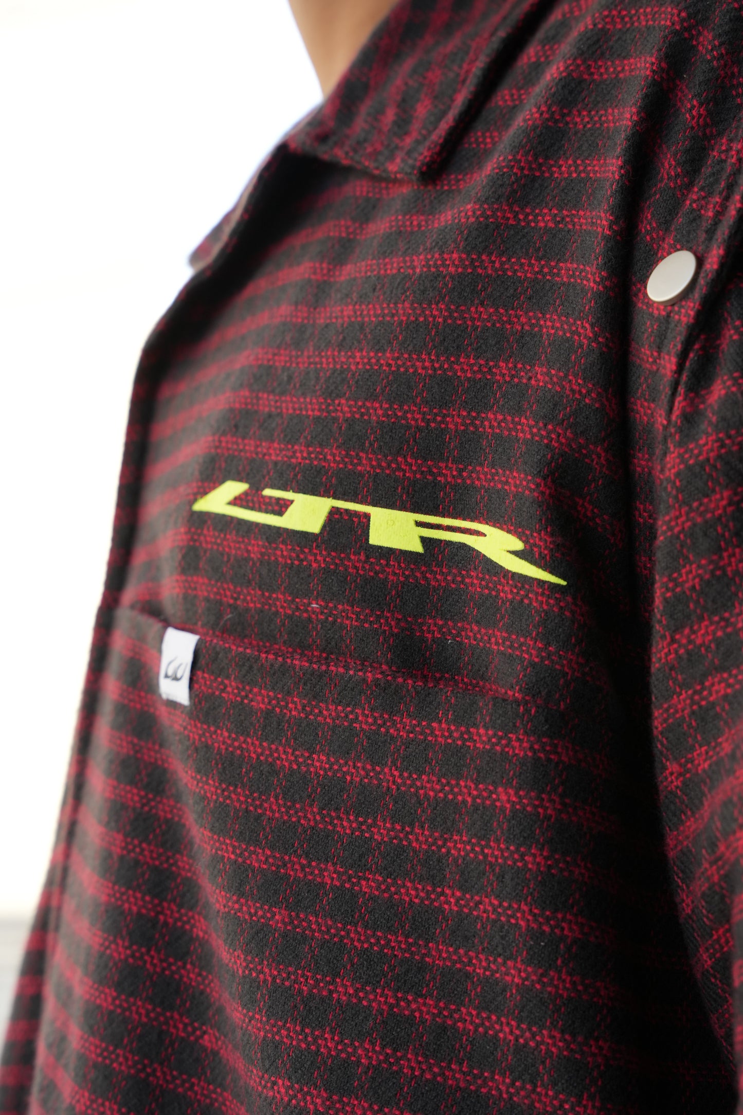 Squared Ninja modular Flannel-Redblack - RTW